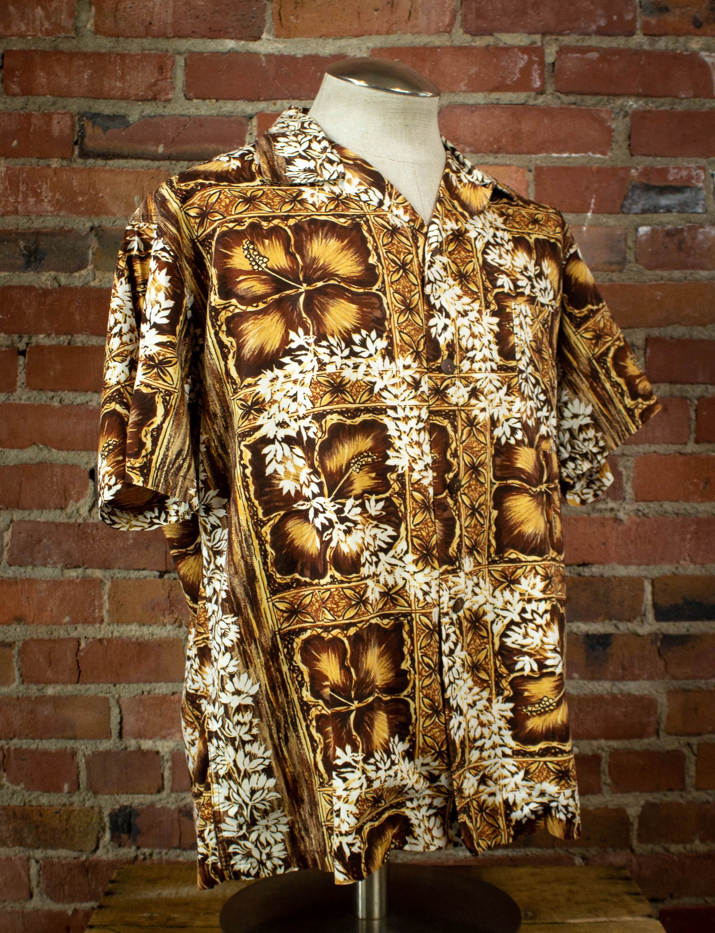 Vintage 50's Beachcomber Hawaiian Shirt Unisex Large