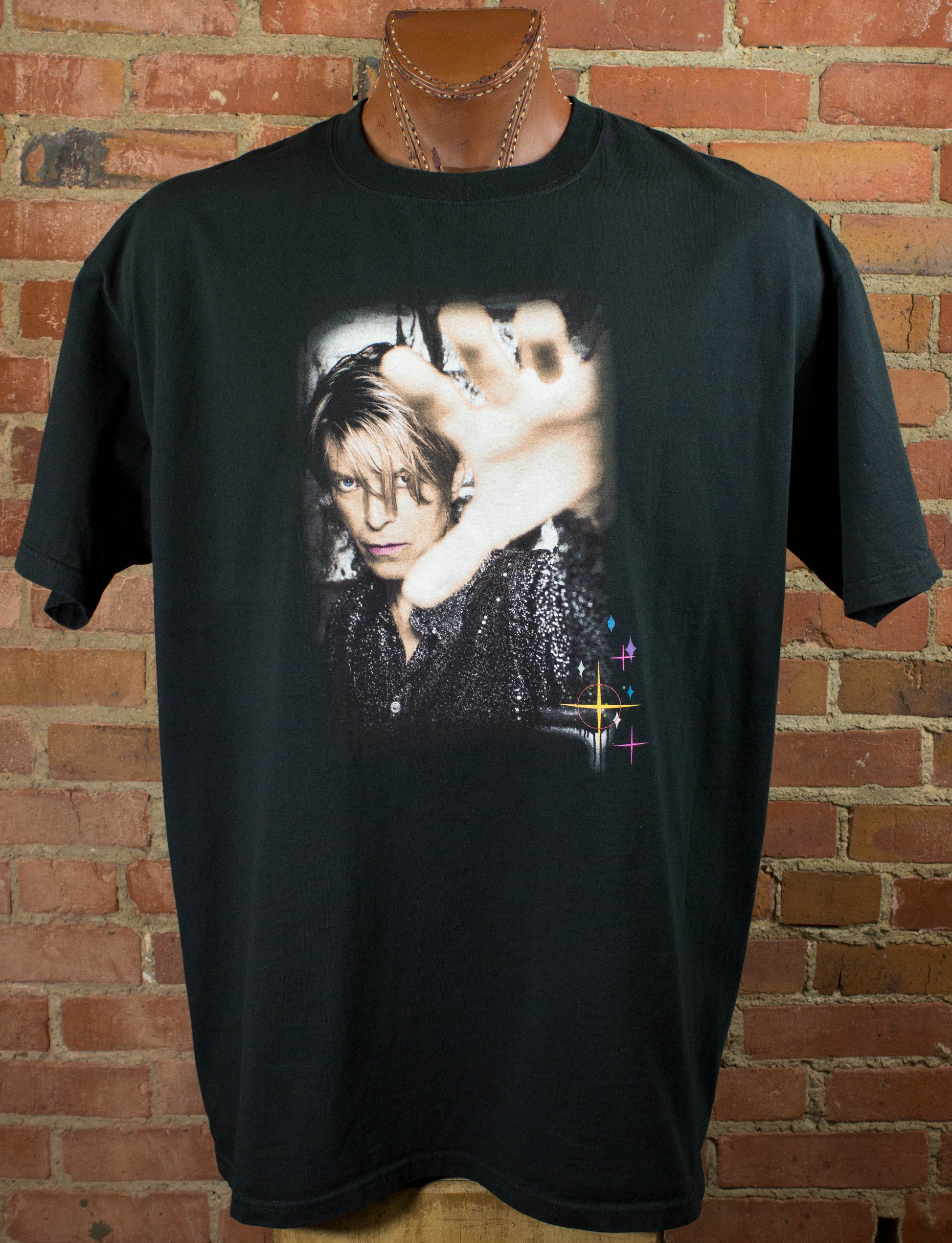 David Bowie 2003-04 Reality Tour Black Concert T Shirt Unisex XXL