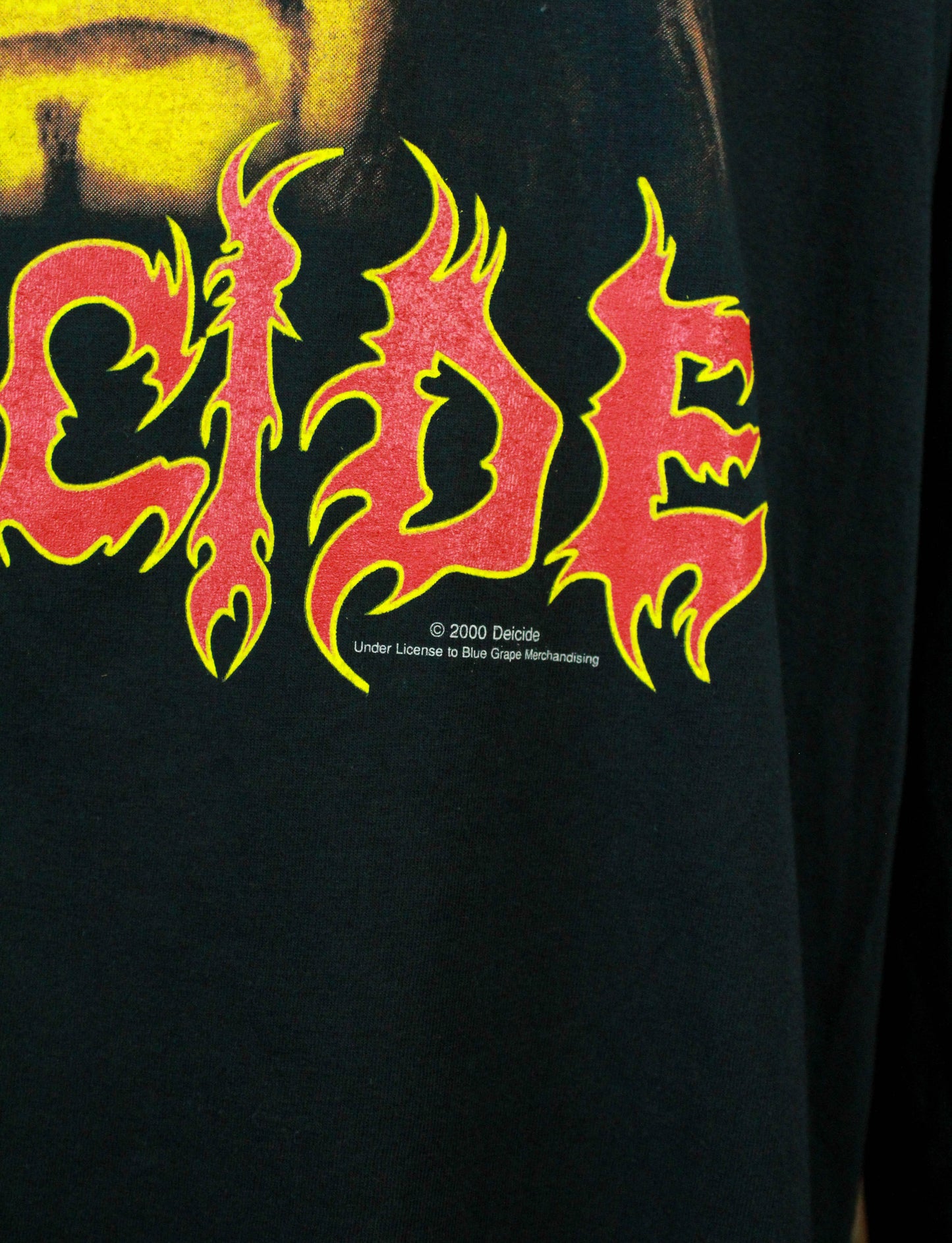 Vintage 2000 Deicide Longsleeve Concert T-Shirt - XL