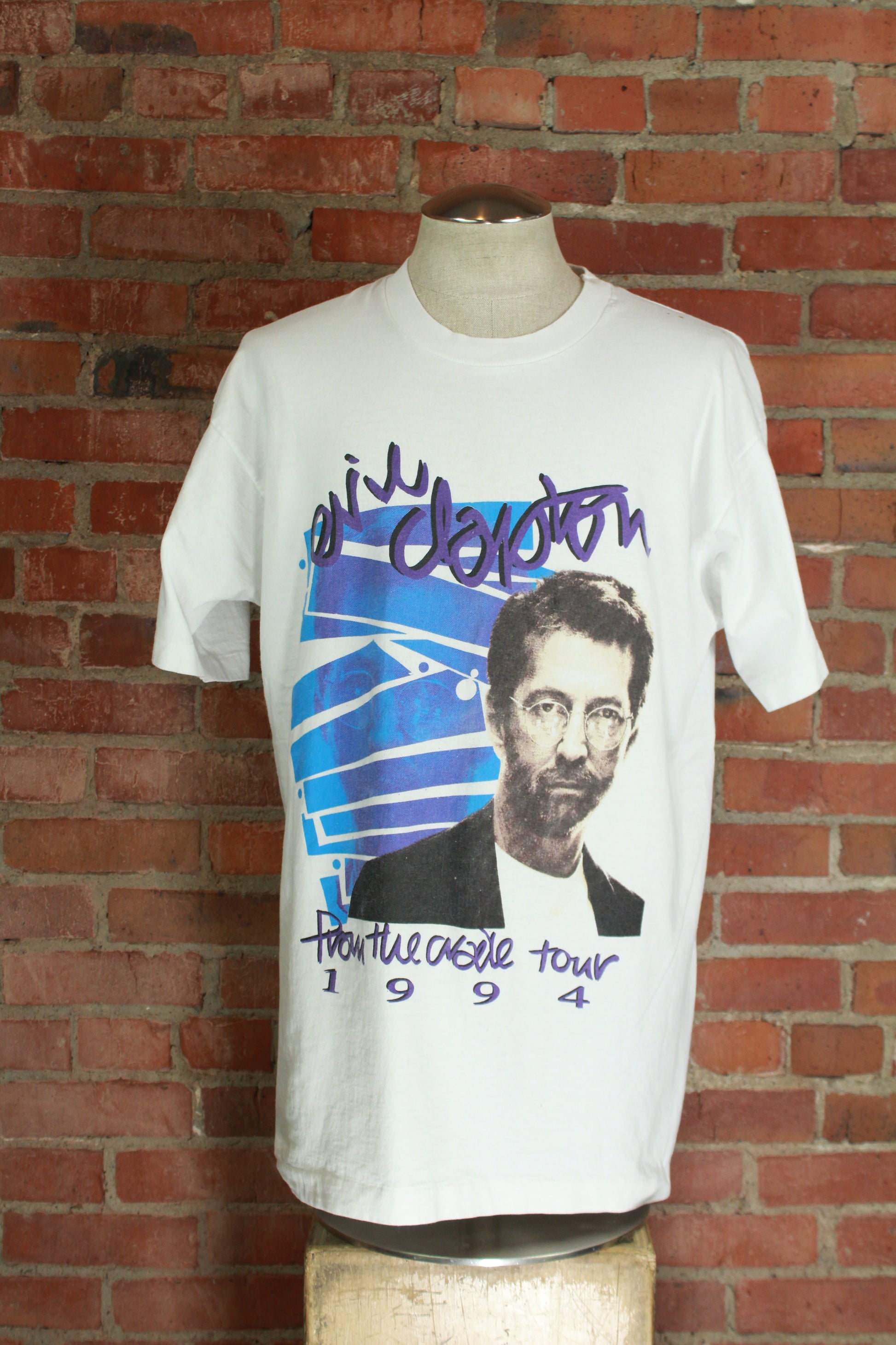 Vintage 1994 Eric Clapton From The Cradle Concert T Shirt XL