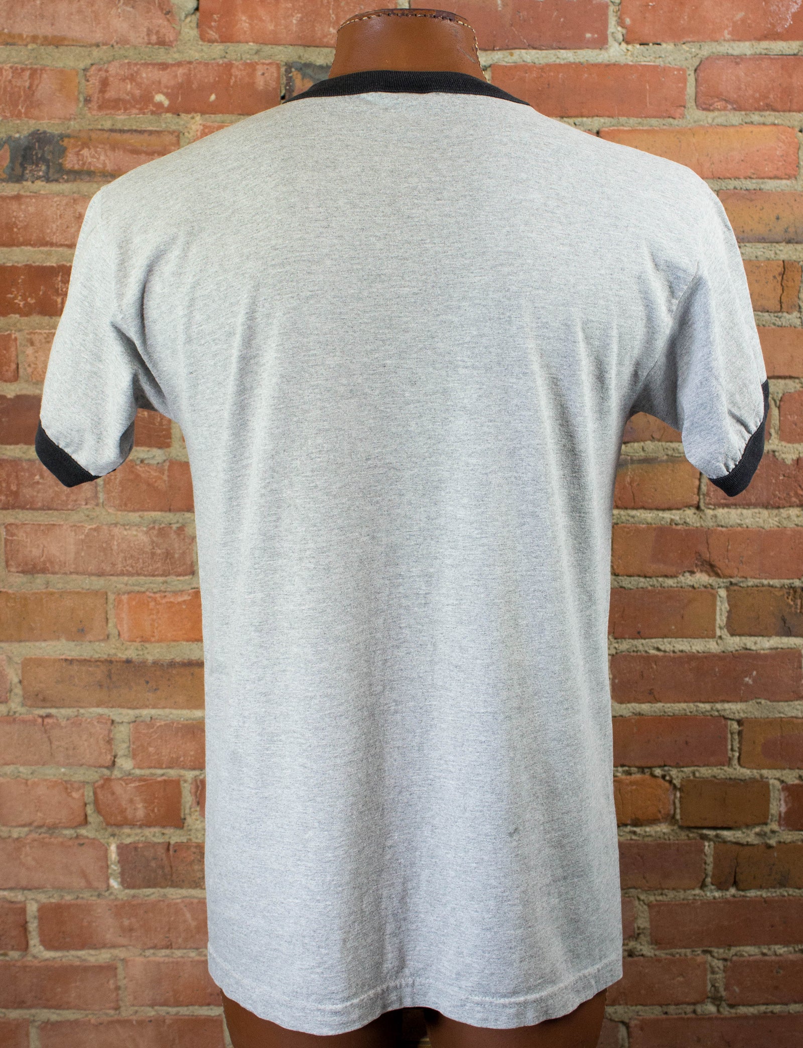 Flogging Molly 90s Shamrock Logo Grey Ringer Concert T Shirt Unisex Large