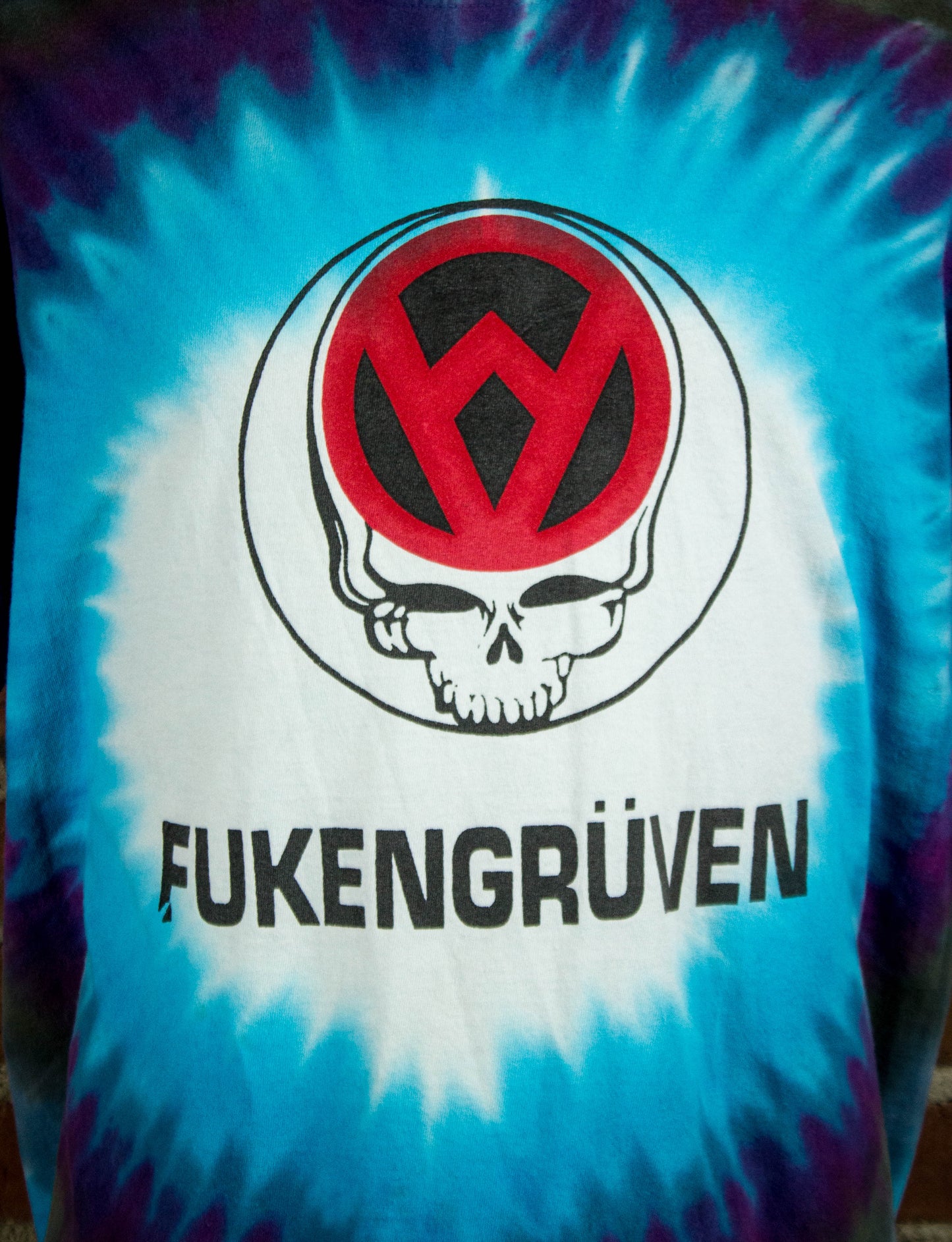 Vintage 90s Grateful Dead Fukengruven Bootleg Concert T Shirt 2XL