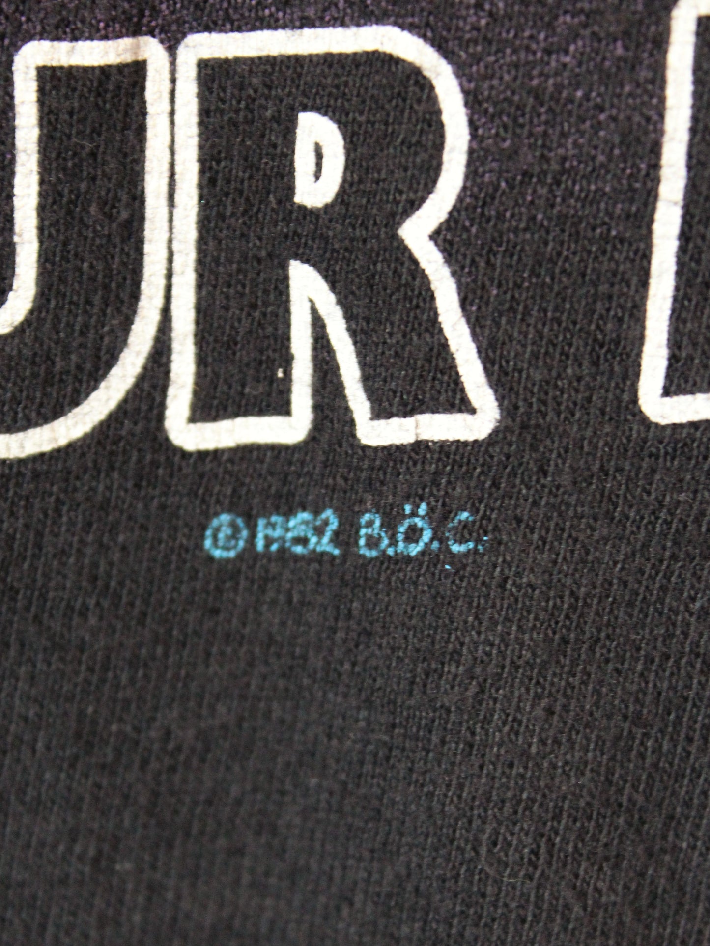 Vintage Blue Oyster Cult Concert T Shirt 1982 Unisex Small Medium