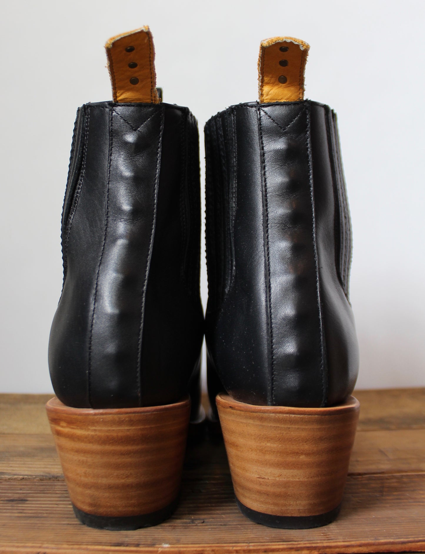 Men's PS Kaufman No. 1001 Freeway Chelsea Boots - Black Leather