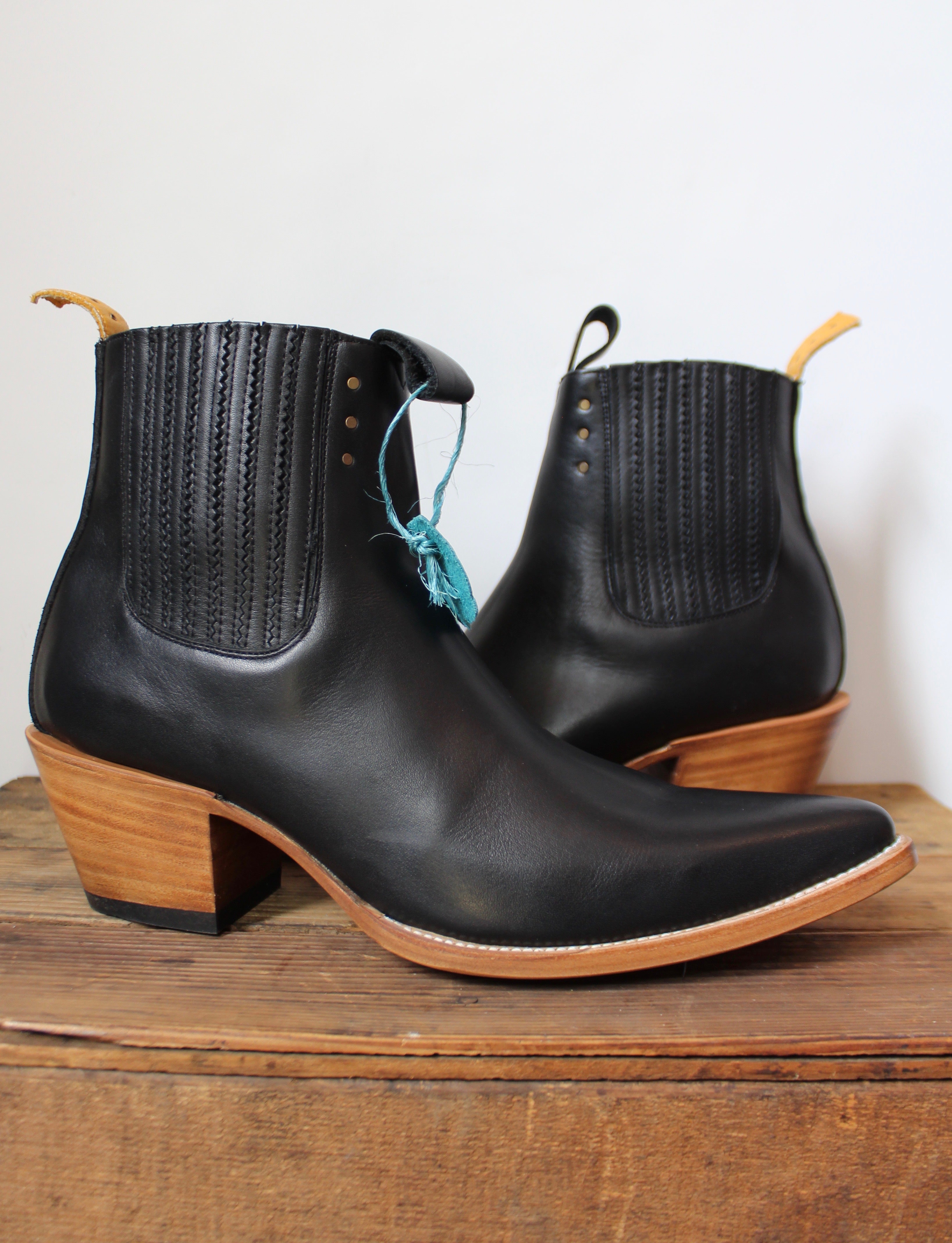 Men's Boots – Black Shag Vintage