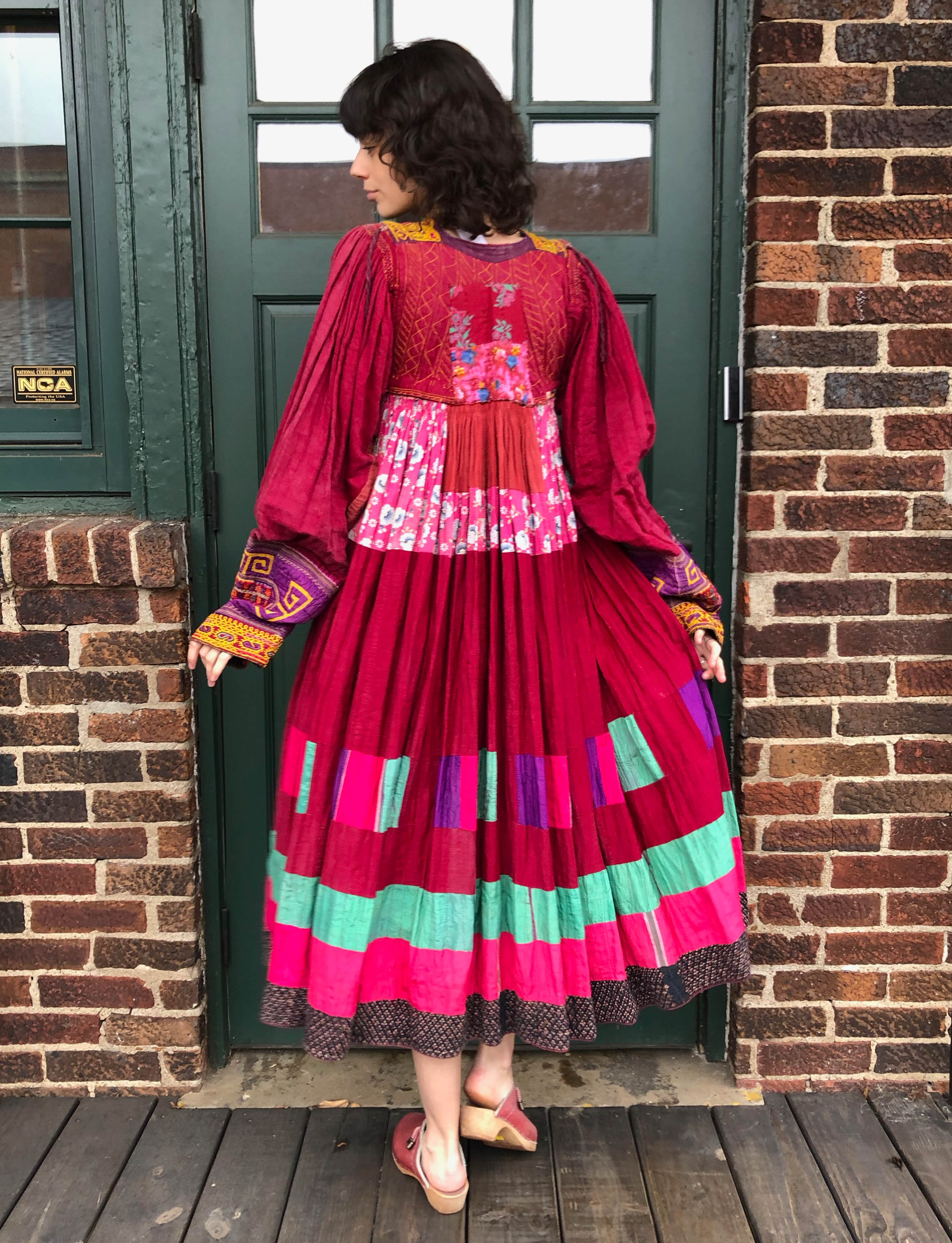 Vintage store peasant dress