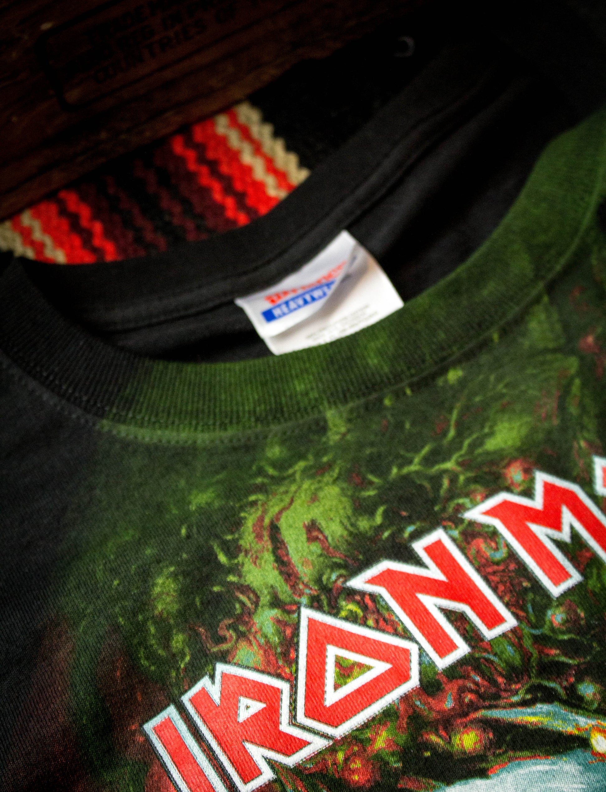 Iron Maiden The Final Frontier Tour 2010 Black Concert T Shirt XL