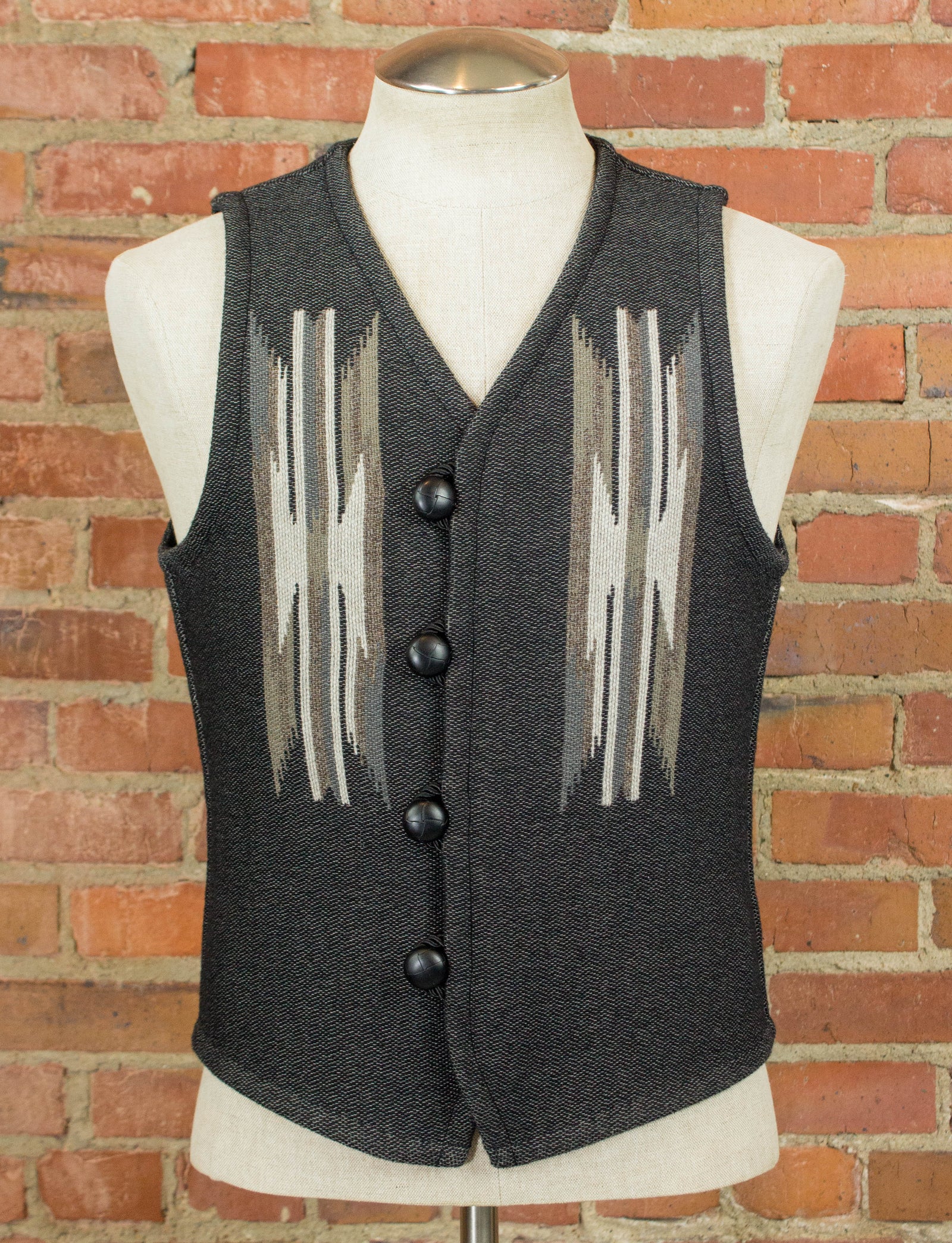 Jelado Company Cowboy Brand Wool Chimayo Vest Japanese Brand Grey