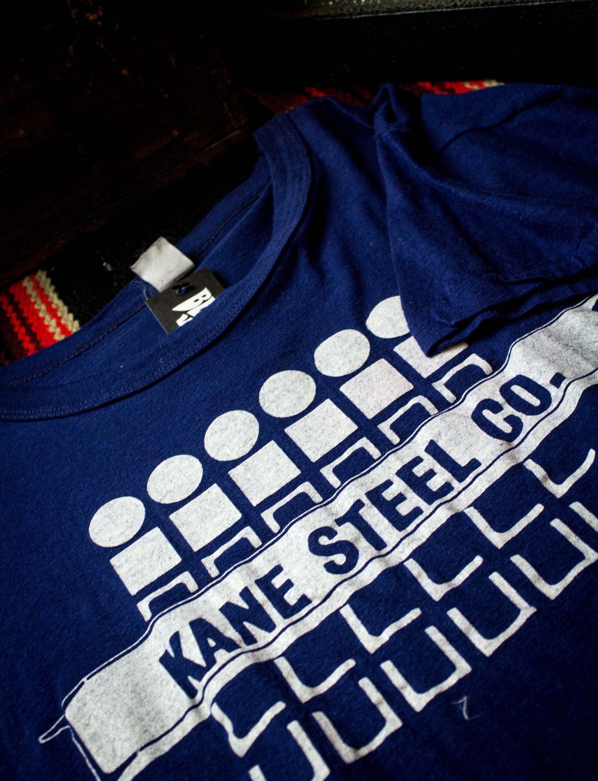 Vintage 70s Kane Steel Co Graphic T Shirt Small