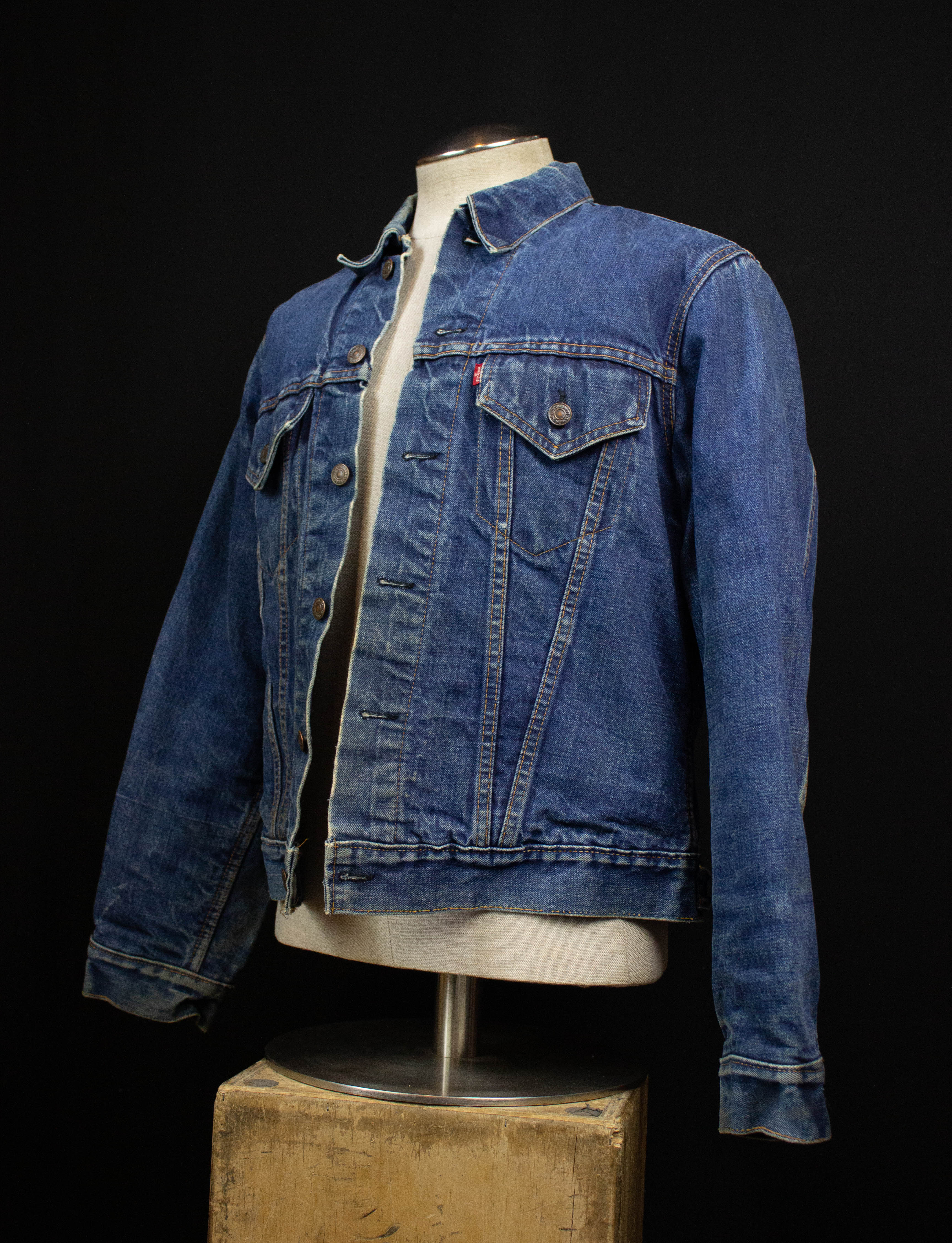 vintage custom Levis denim jacket – 86 Vintage