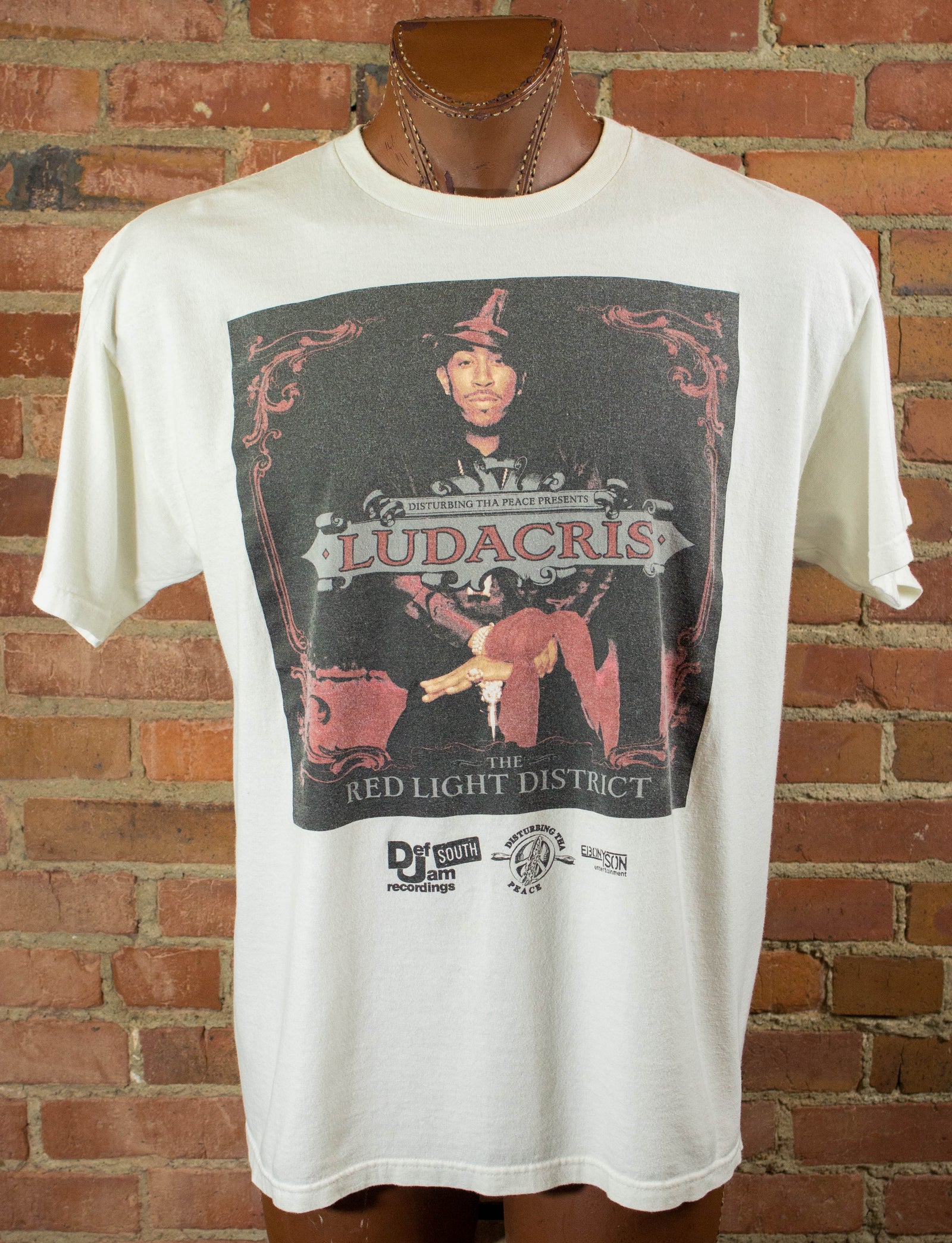 Ludacris 2004 The Red Light District Album Promo Rap Tee Concert T Shirt Unisex XL