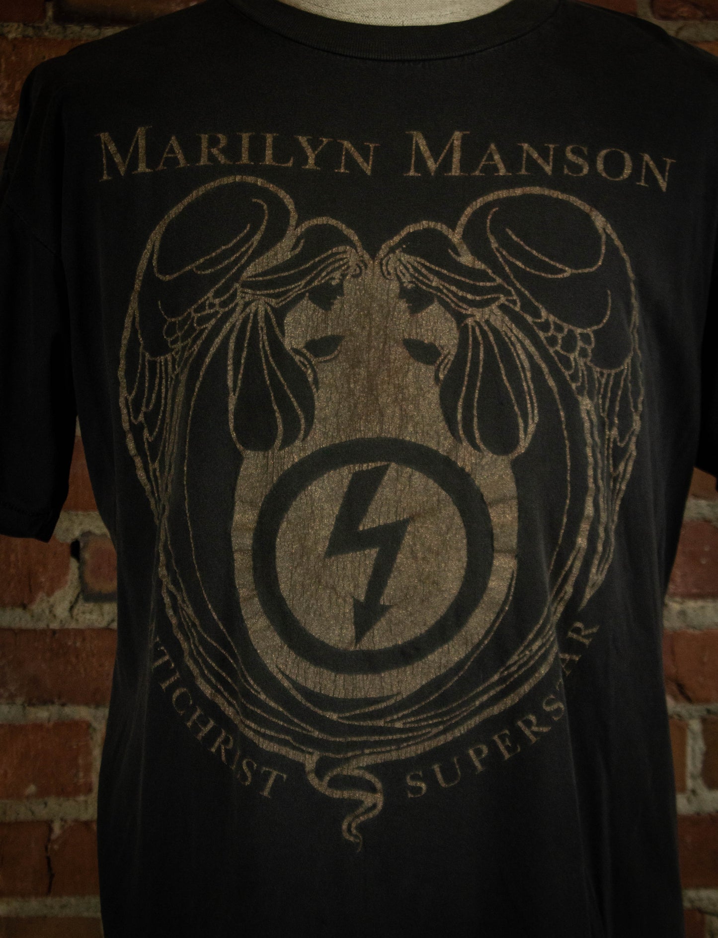 Vintage '96 Marilyn Manson Antichrist Superstar "Spreads Its Legs" Concert T Shirt Unisex XL