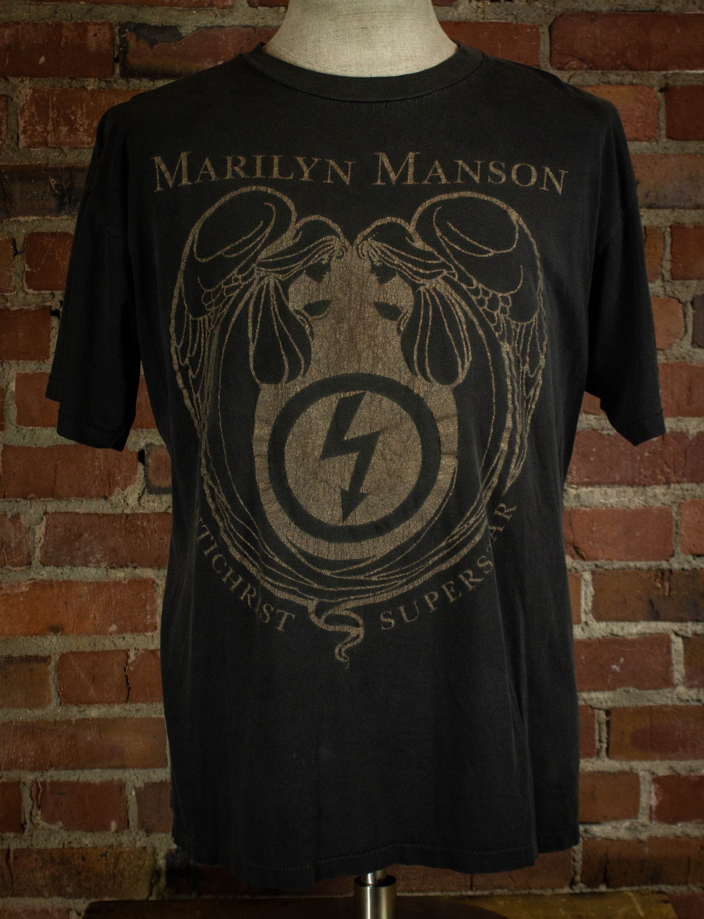 Vintage '96 Marilyn Manson Antichrist Superstar "Spreads Its Legs" Concert T Shirt Unisex XL