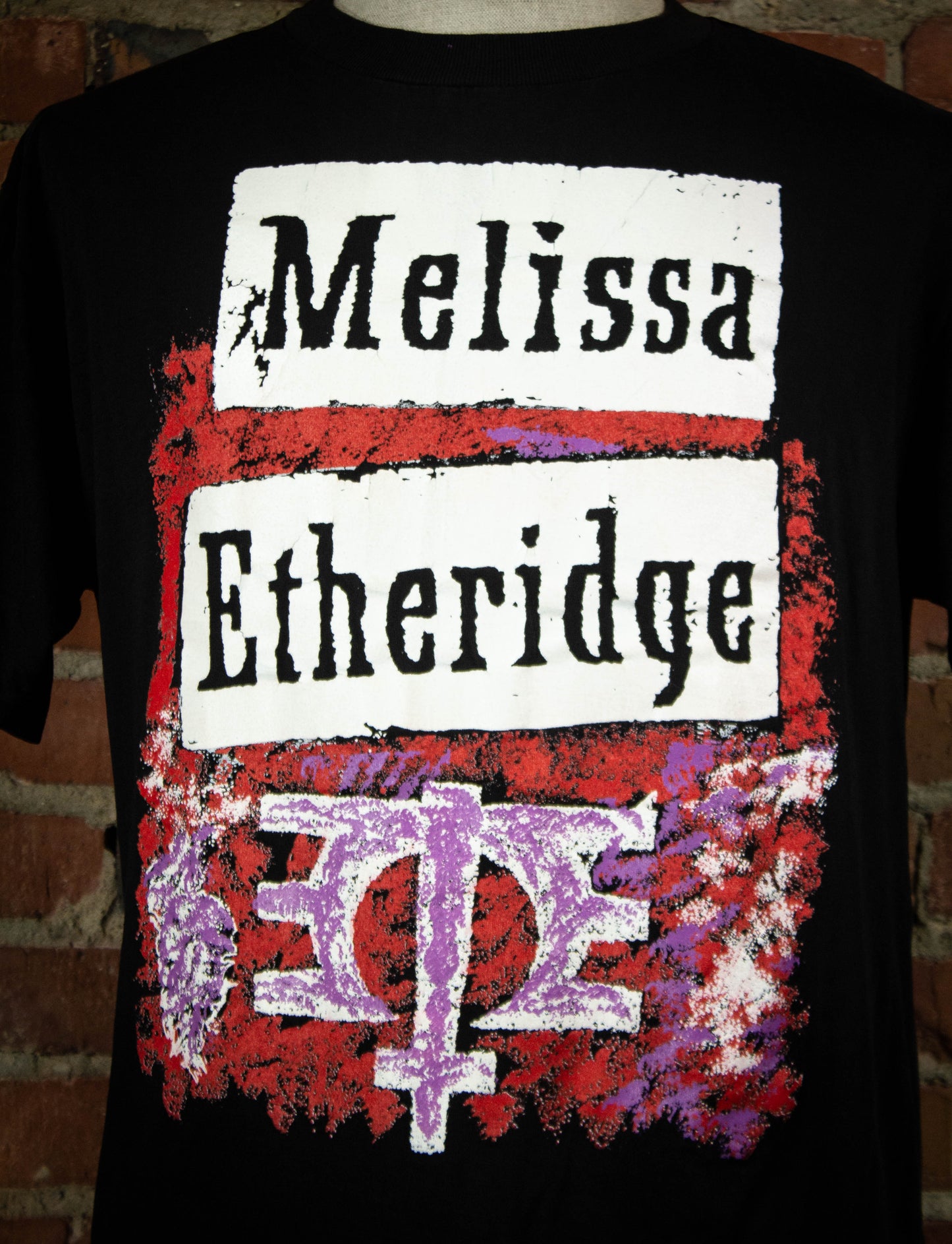 Vintage 1993 Melissa Etheridge Yes I Am Concert T Shirt Unisex XL