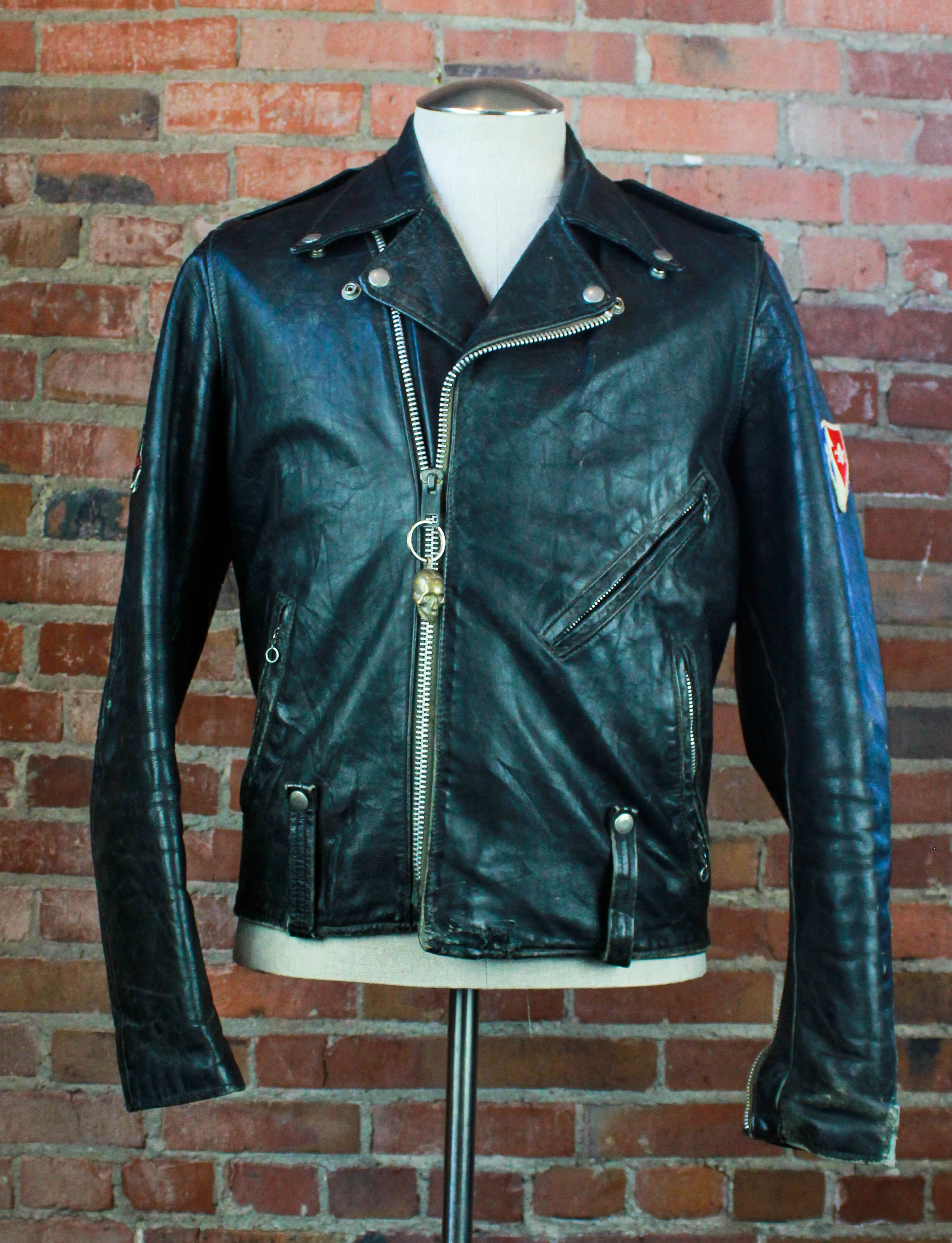 Unknown Vintage Leather Riders Jacket 40-