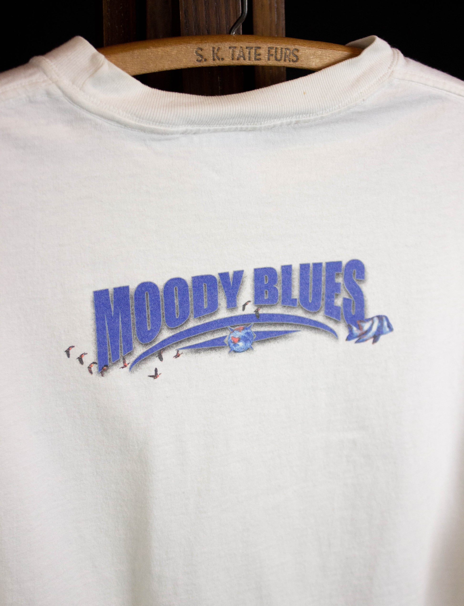 Moody Blues 2001 Concert T Shirt White Large