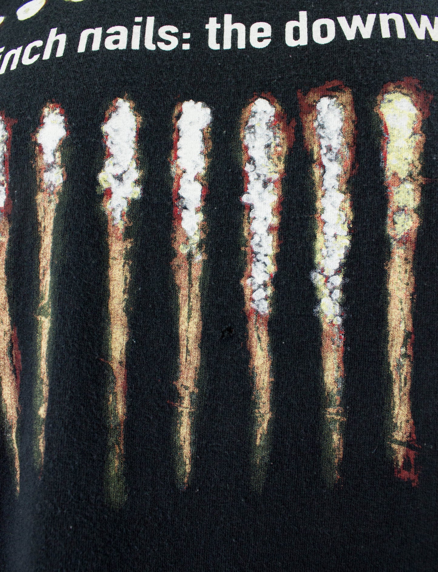 Vintage Nine Inch Nails 1994 The Downward Spiral Black Concert T Shirt Unisex XL