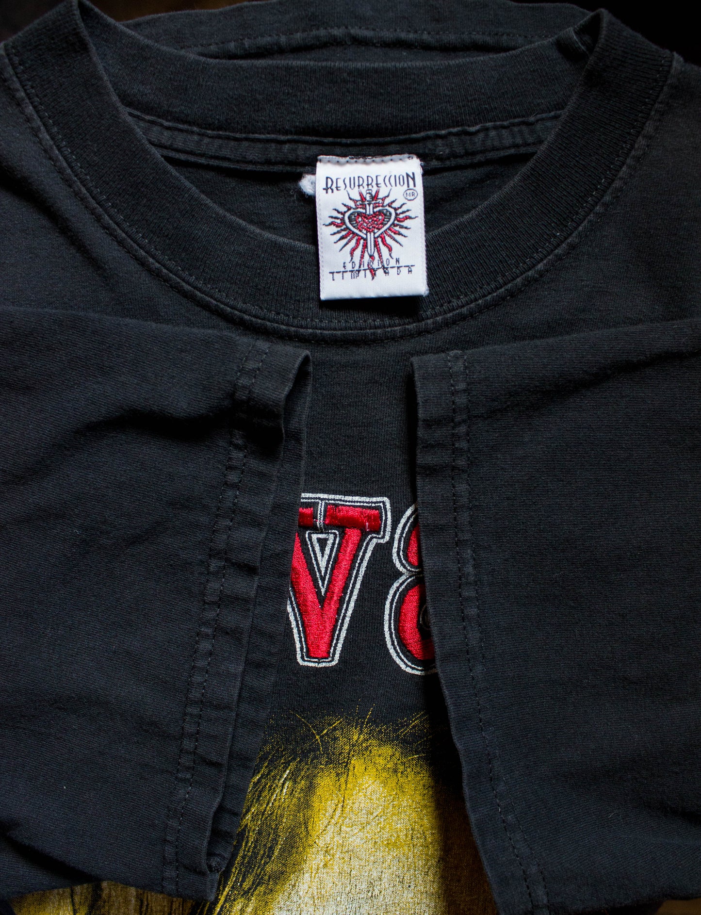 Vintage Nirvana 90s A Cry In The Dark Kurt Cobain Memorial Black Concert T Shirt Unisex Large-XL