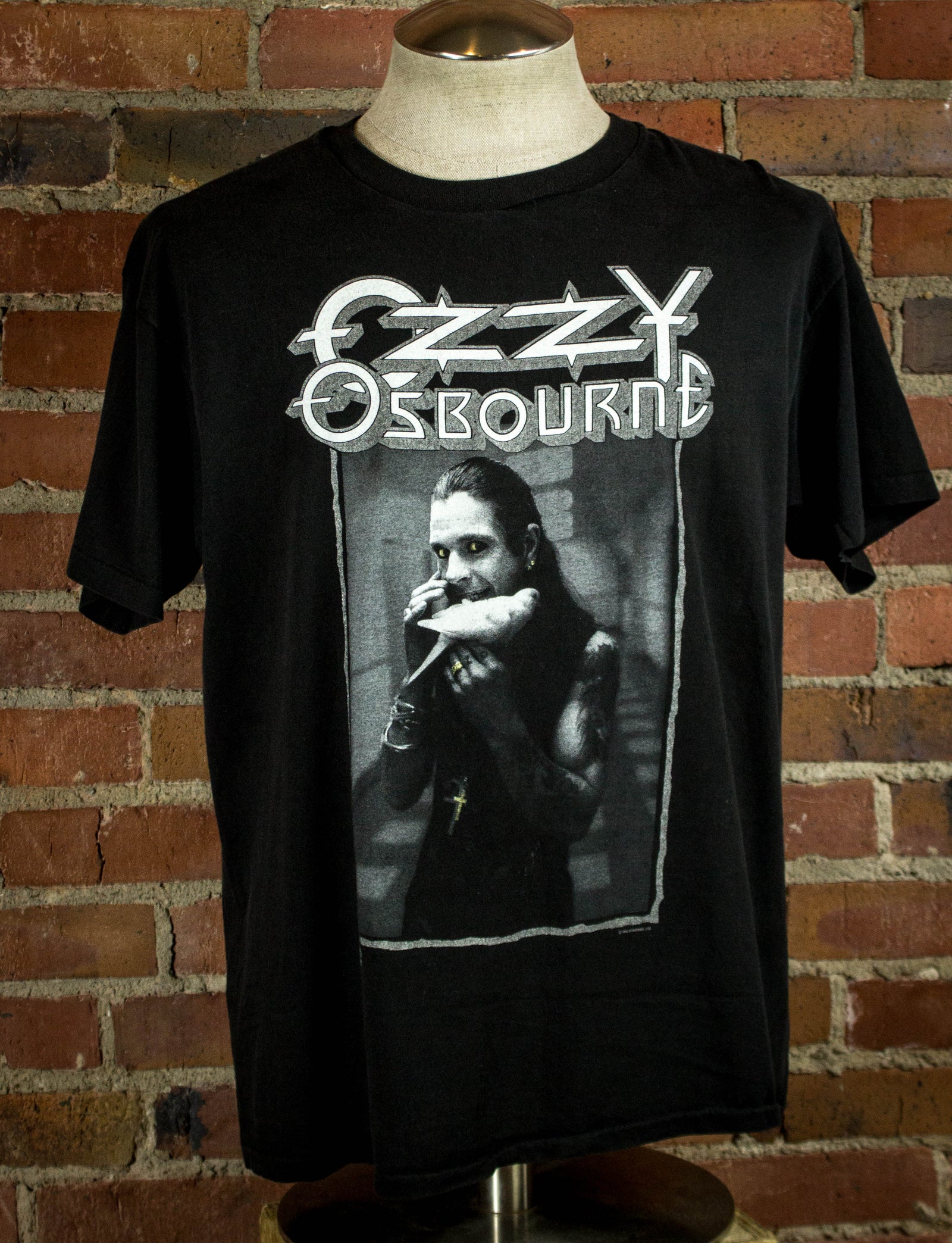 Vintage 1992 Ozzy Osbourne The Last Bloody Shows Costa Mesa CA Concert T  Shirt XL