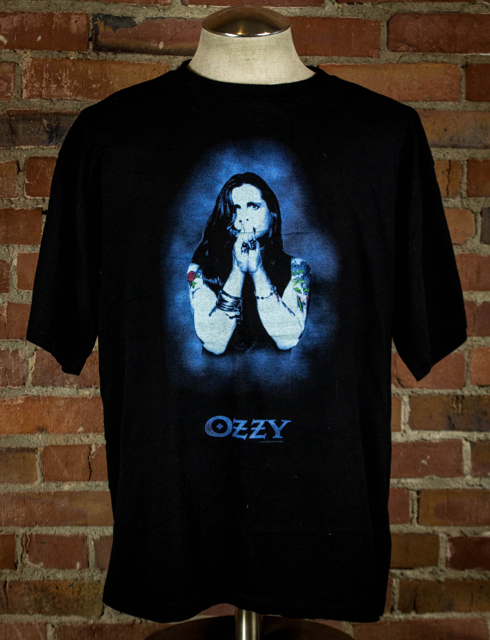 Vintage 1996 Ozzy Osbourne Ozz-Fest Tour Black Concert T Shirt Unisex XL