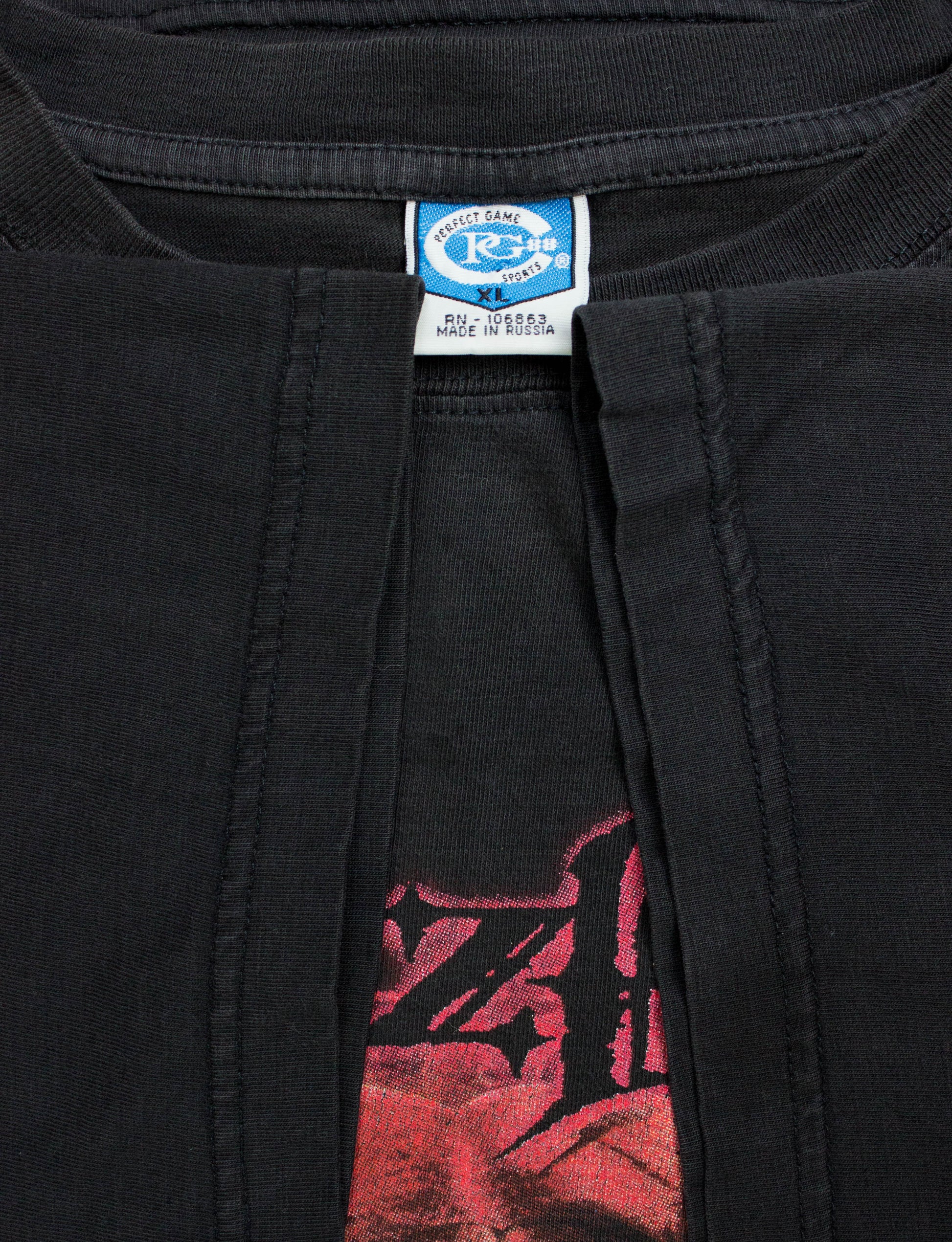 Ozzy Osbourne Ozzfest 2002 System of a Down Rob Zombie Black Concert T Shirt Unisex XL