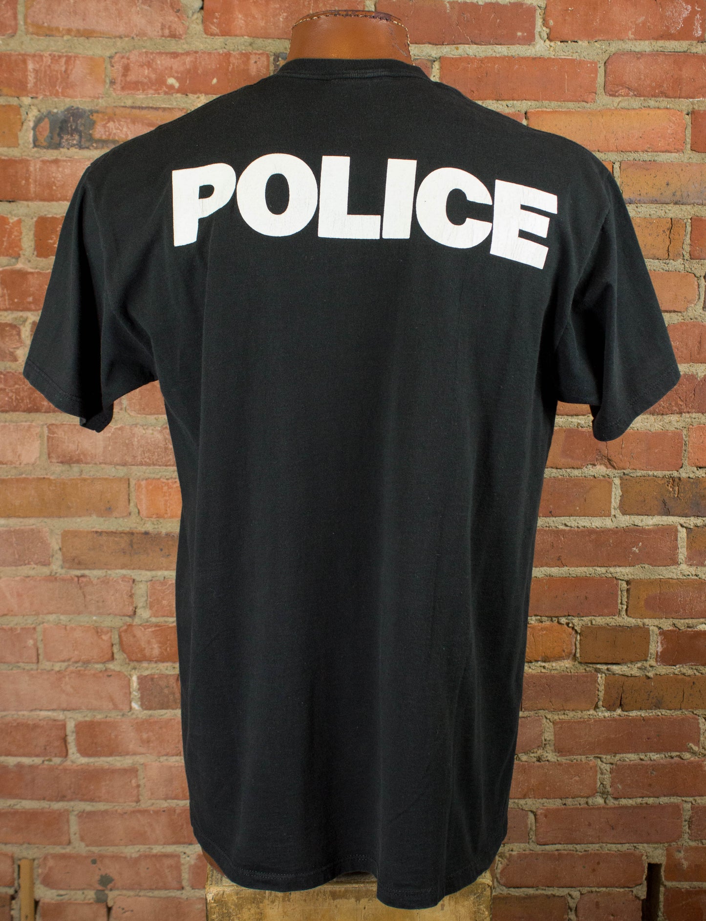 Vintage Pearl Jam 1994 WMA/Police Vitalogy Album Black Concert T Shirt Unisex XL