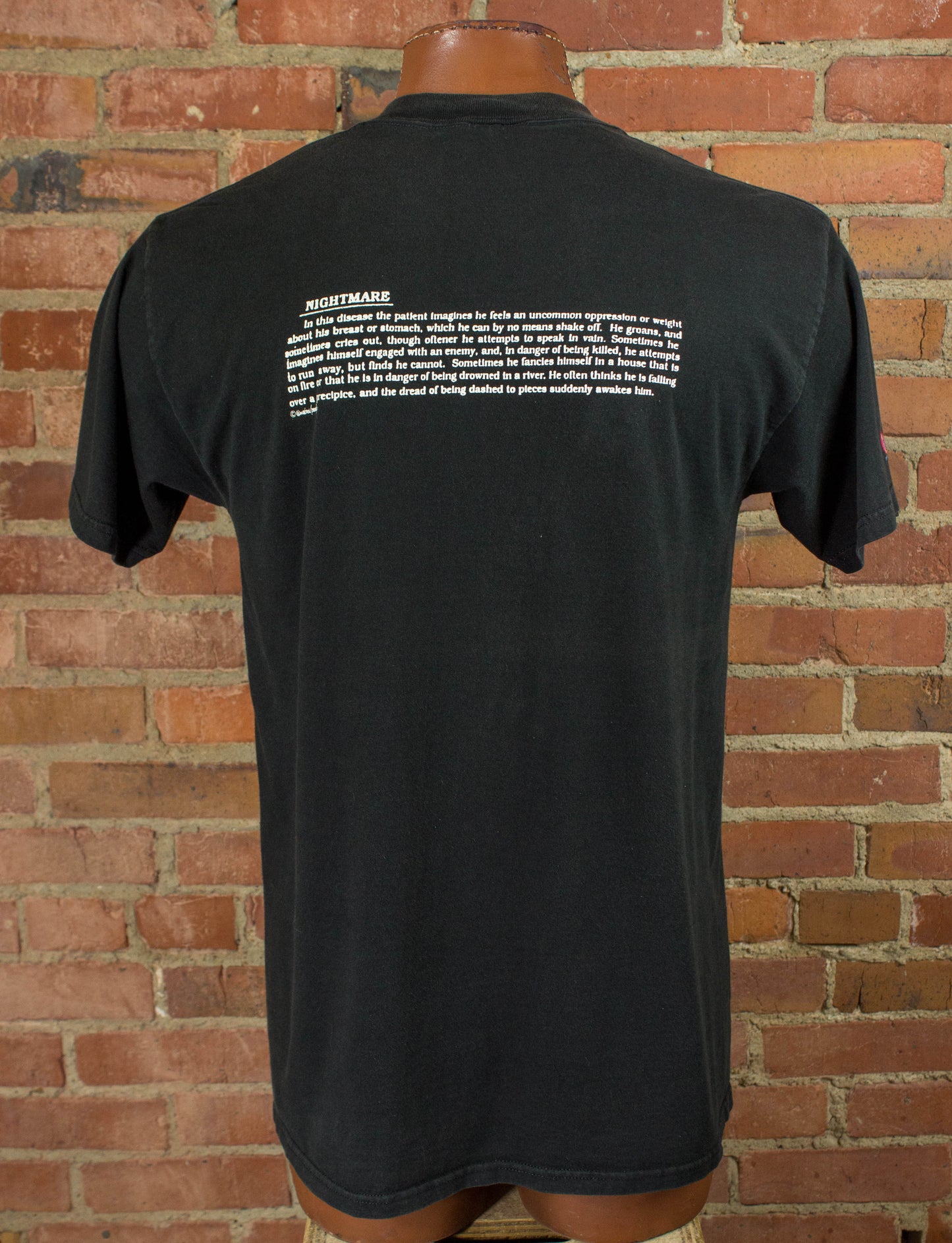 Pearl Jam 90s Nightmare Truck Tragedy Black Concert T Shirt Unisex Large