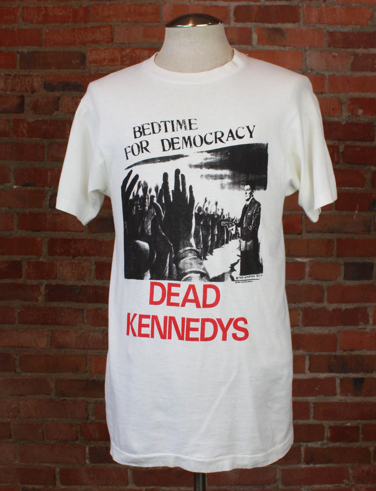 Vintage 1986 Dead Kennedys Concert T Shirt Bedtime For Democracy