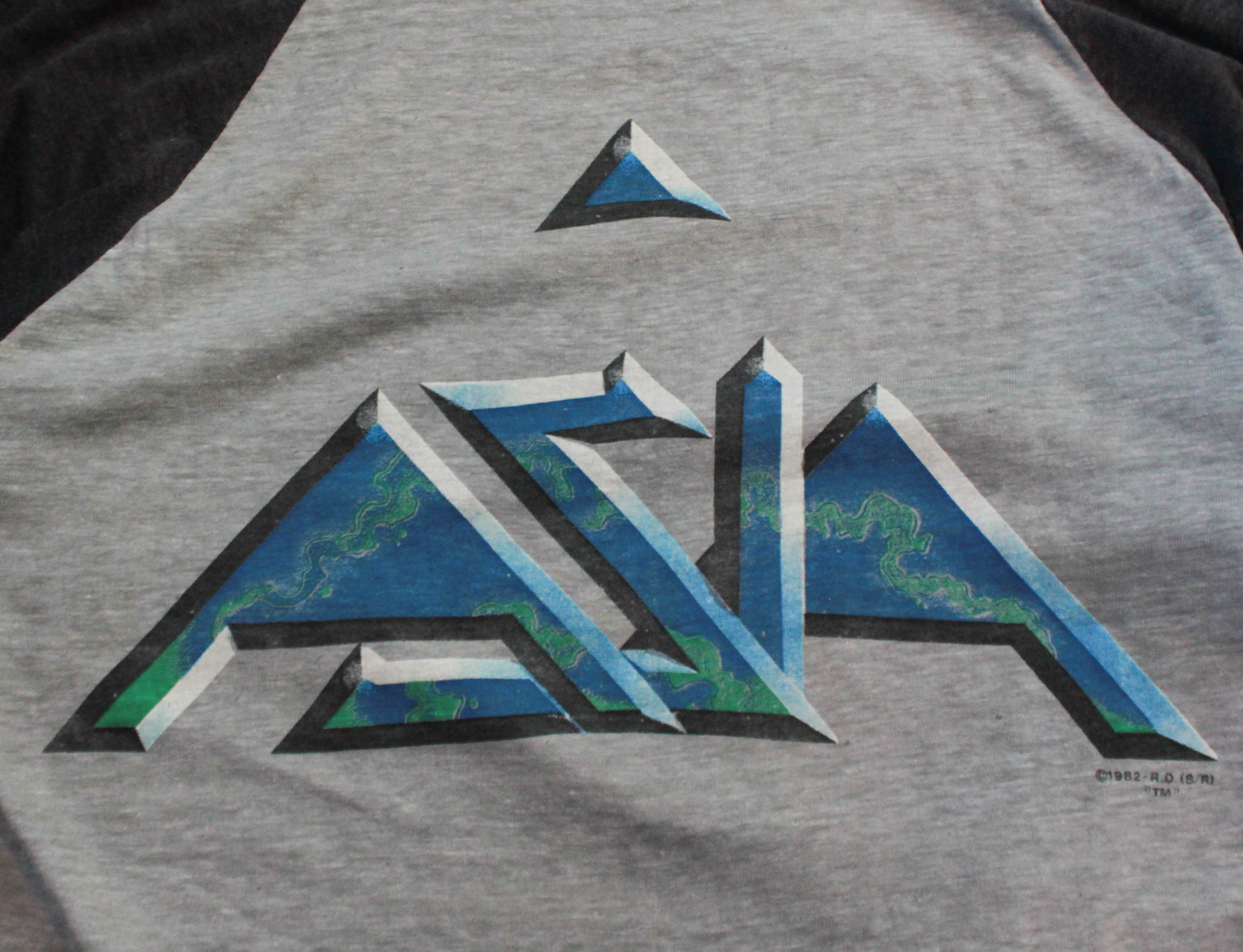 Vintage Asia Concert T Shirt 1982 Tour Unisex Medium