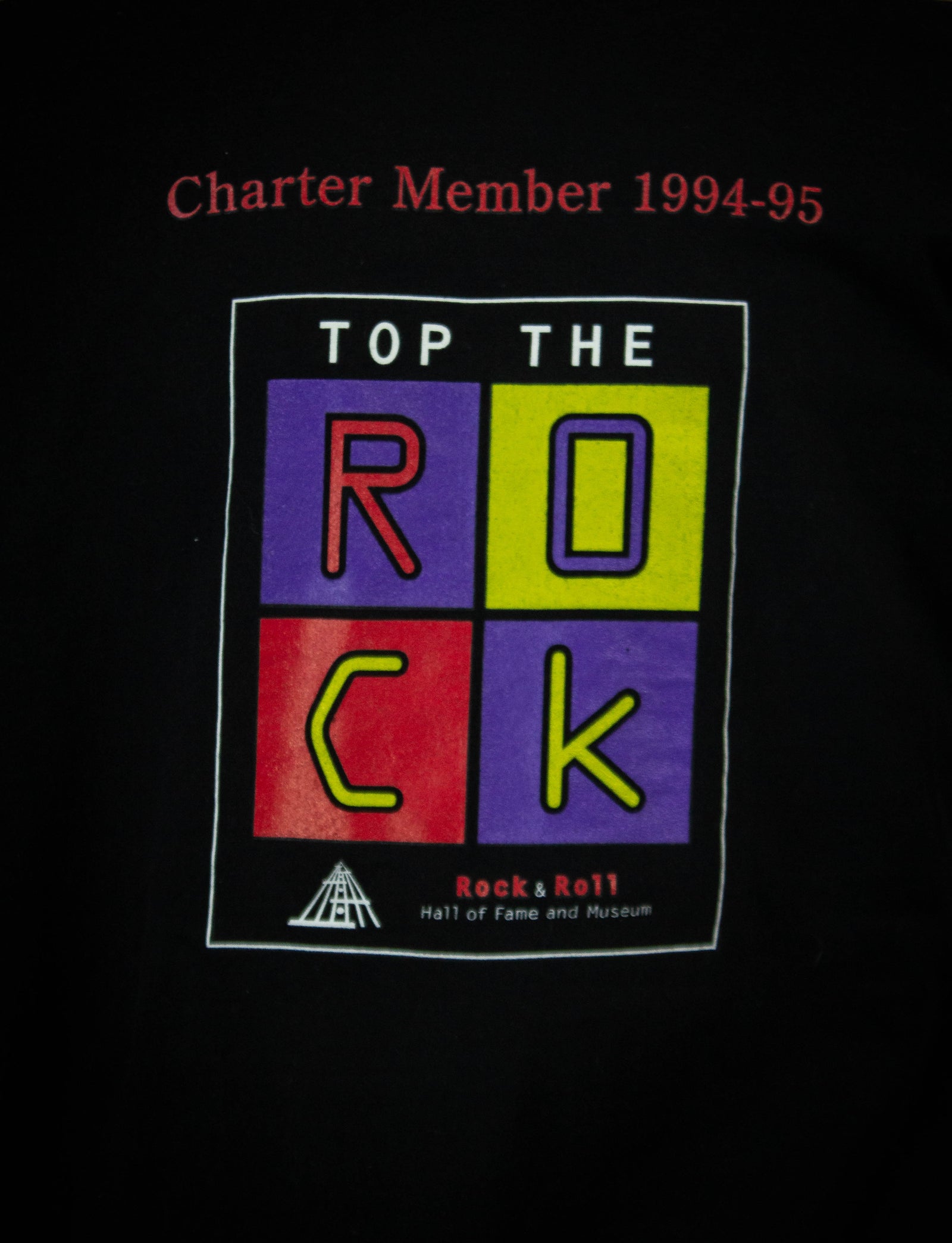 Vintage Rock and Roll Shirt // 1995 Rock and Roll Hall of Fame 