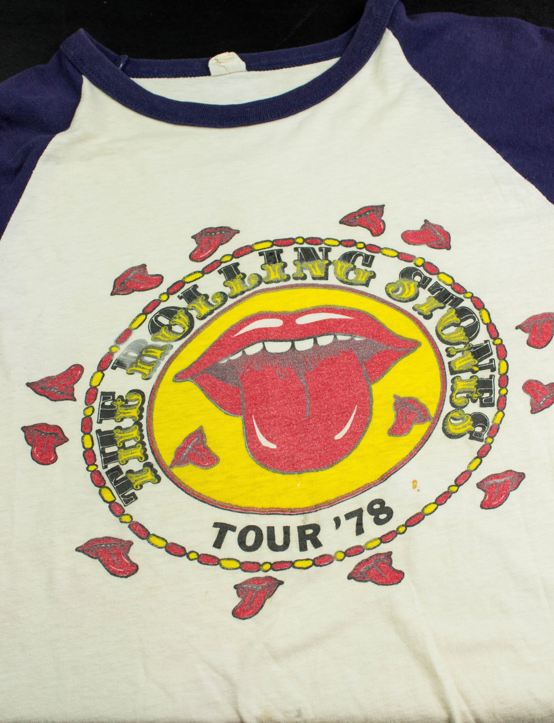 The Rolling Stones Concert T Shirt 1978 Tour Jersey Unisex Medium