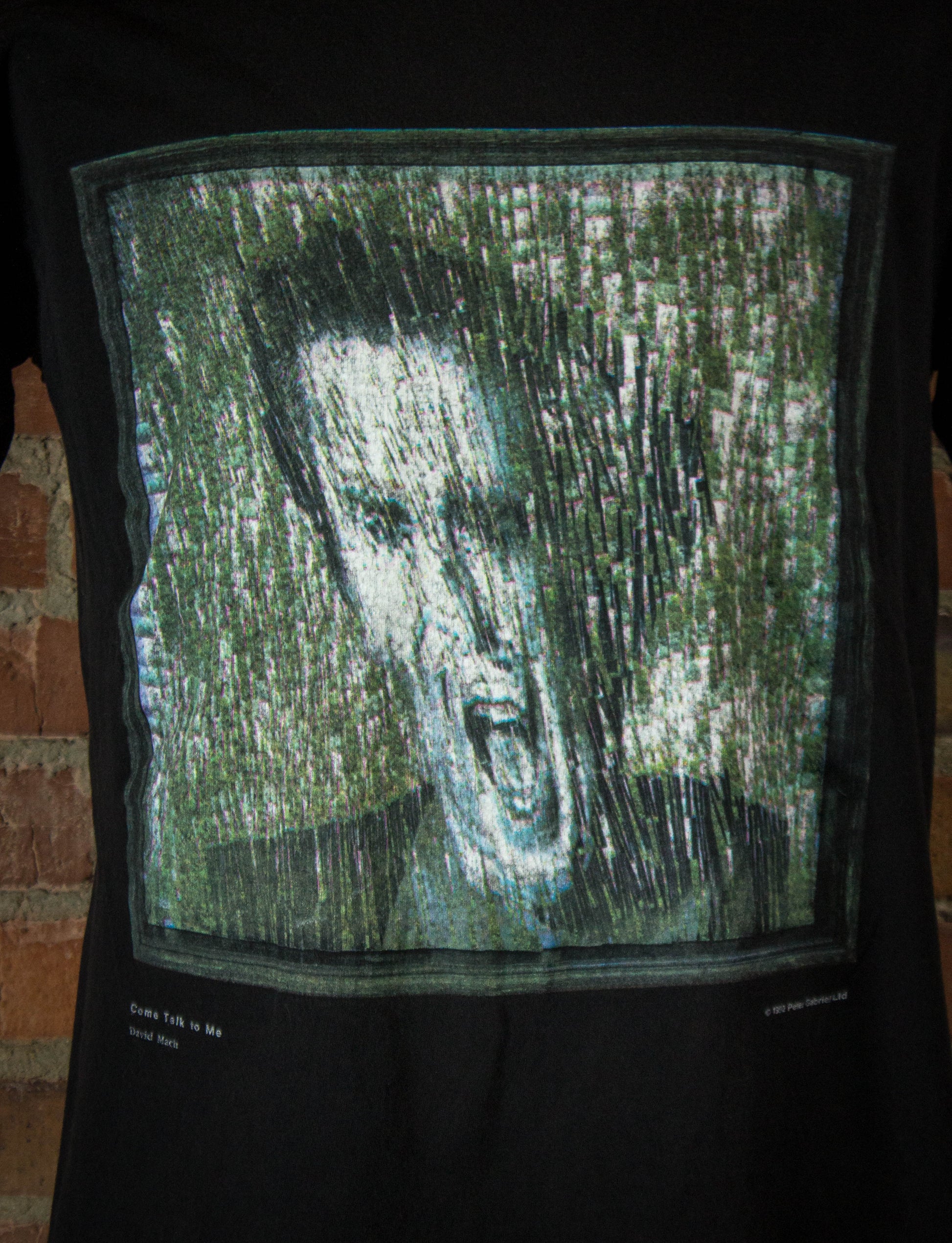 Vintage 1992 Peter Gabriel Secret World US Tour Black Concert T Shirt Unisex L