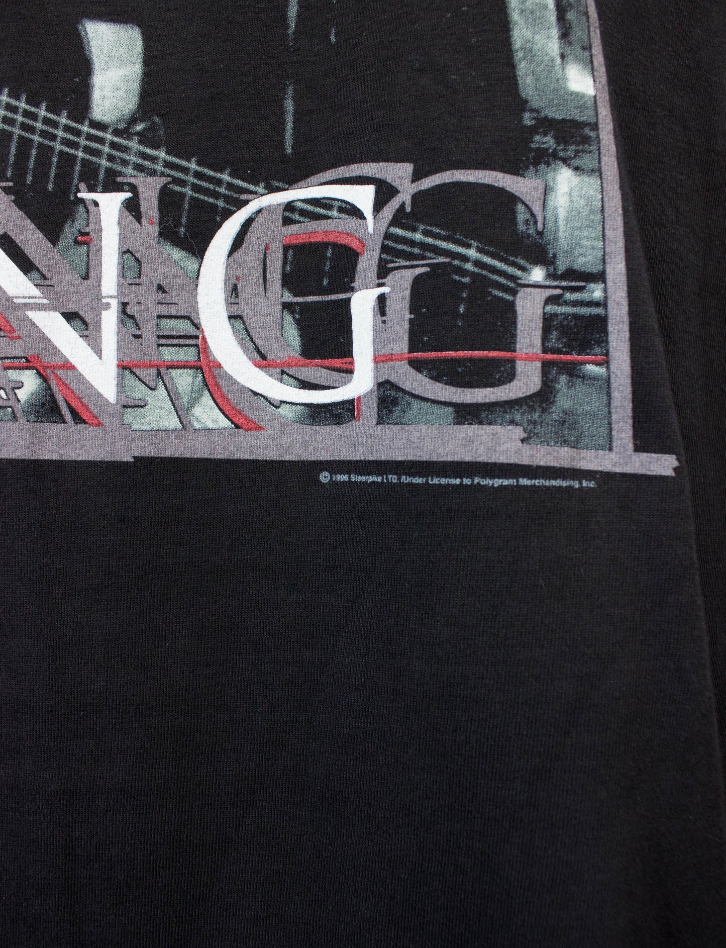 Sting 1996 Mercury Falling Black Concert T Shirt Unisex XL