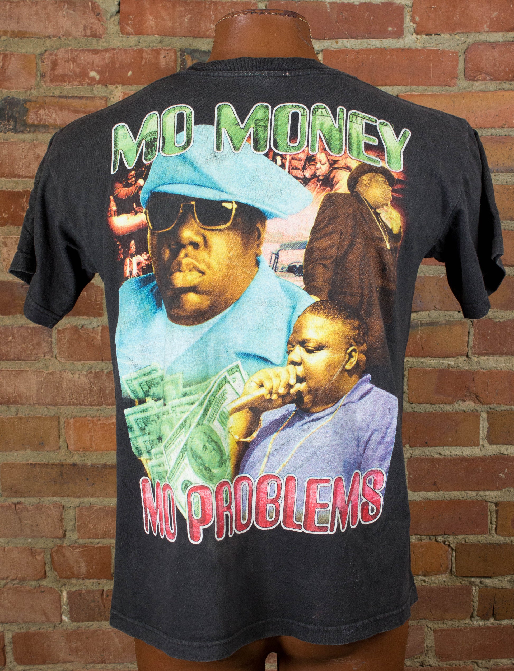 Notorious BIG Life After Death Mo Money Mo Problems Rap Tee Concert T –  Black Shag Vintage