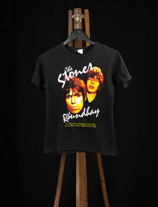 Vintage Rolling Stones 1982 At Roundhay Park Leeds Concert T Shirt S