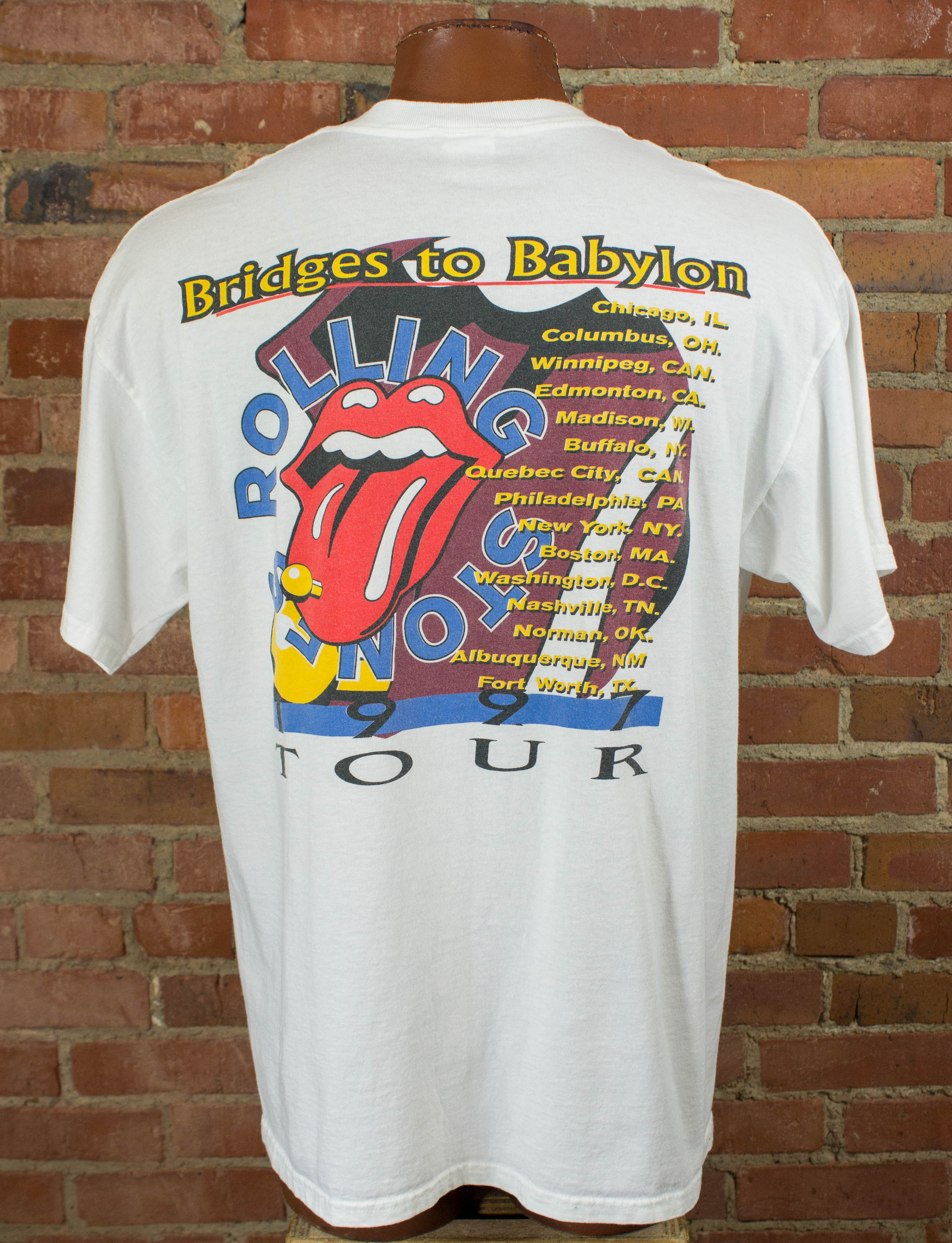 Vintage 1997 Rolling Stones tour shirt outlets