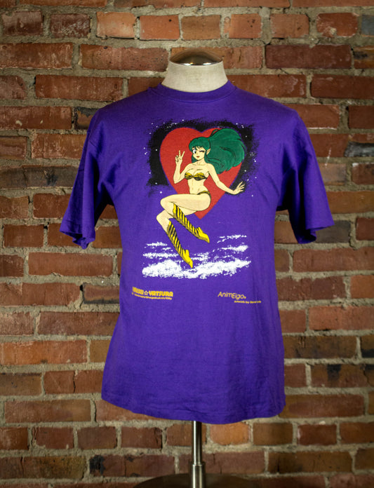 Vintage 1993 Urusei Yatsura Lum Laserdisc Promo Graphic T Shirt Large