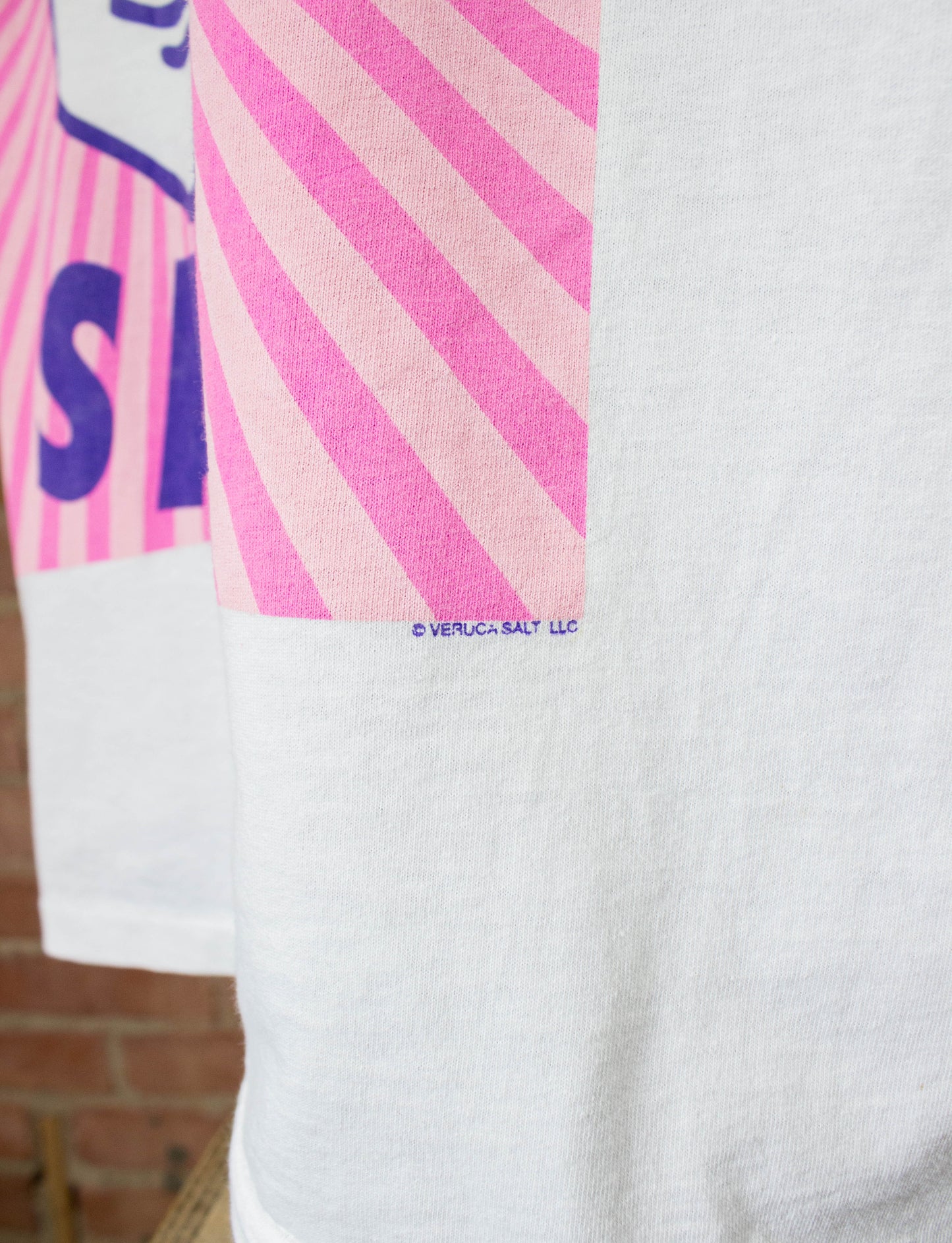 Veruca Salt 90s Seether Pink and Purple White Concert T Shirt Unisex XL