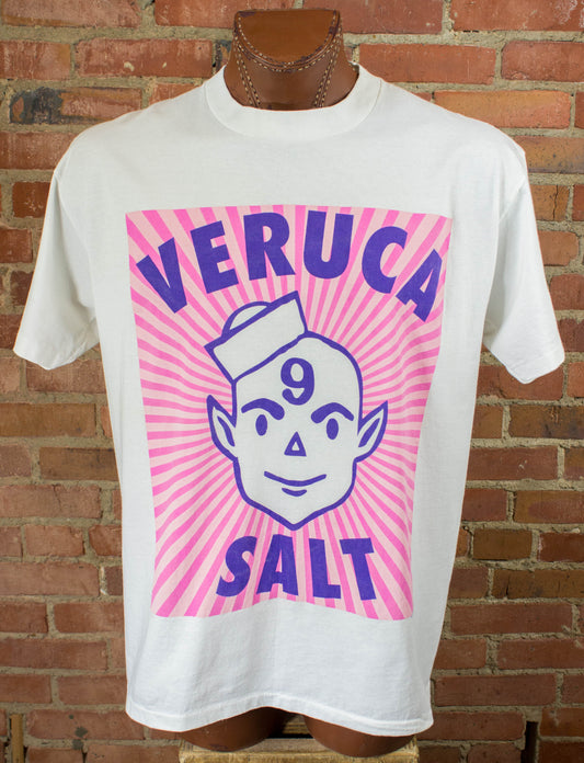 Veruca Salt 90s Seether Pink and Purple White Concert T Shirt Unisex XL