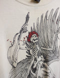 Rare 1985 Grateful Dead Vincent Perez Shirt Skeleton Roses 