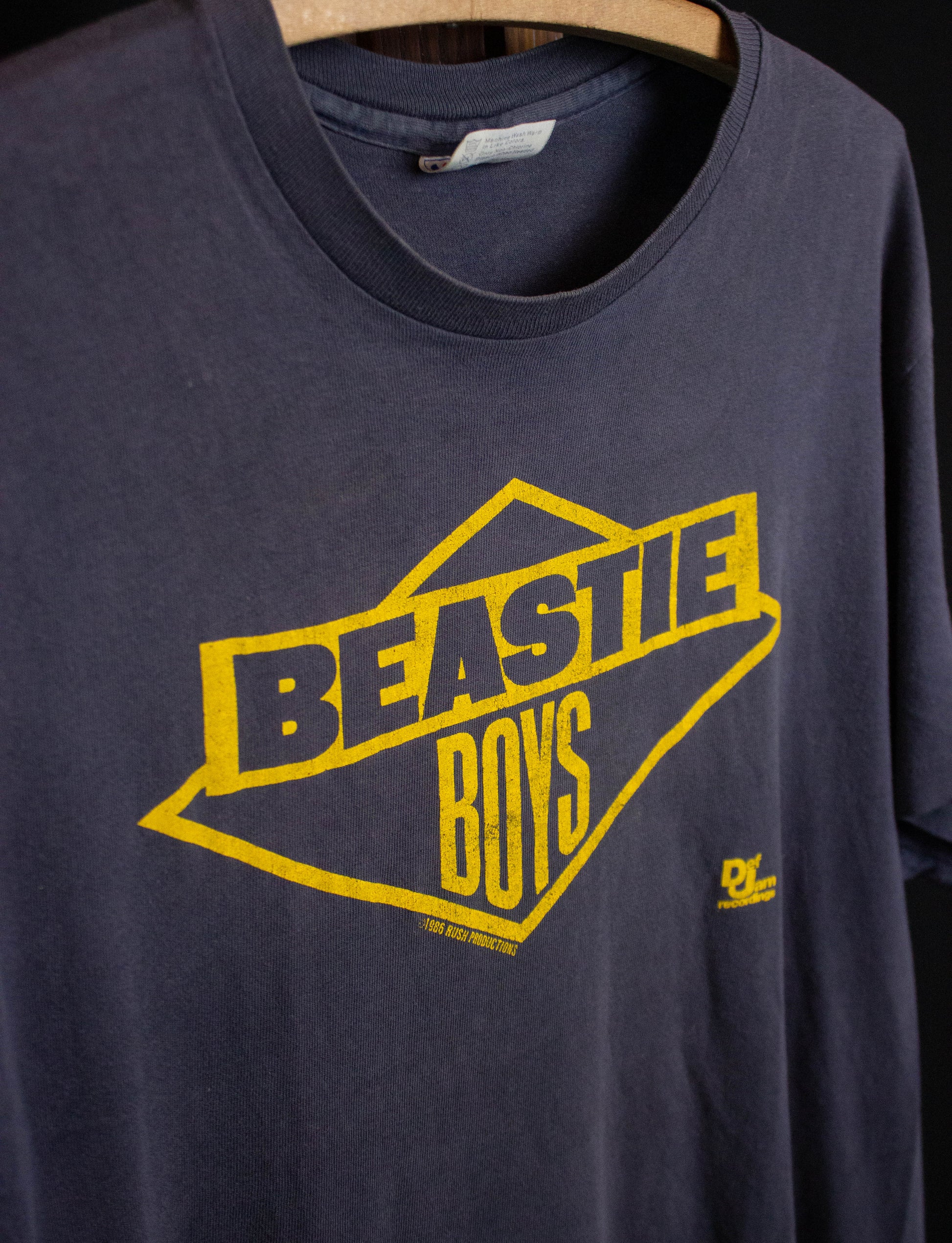 Vintage 1986 Beastie Boys "Get Off My Dick" Concert T Shirt Large