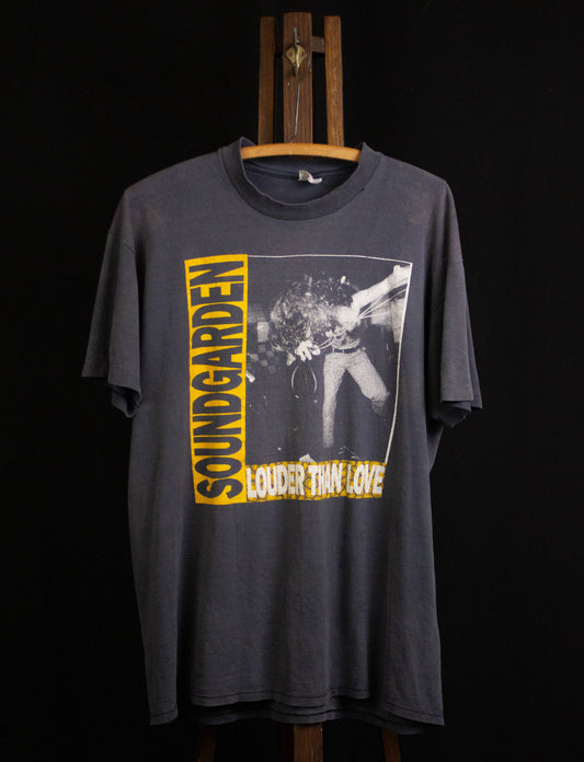 Vintage 1989 Soundgarden Us vs U.S. Tour Concert T Shirt XL