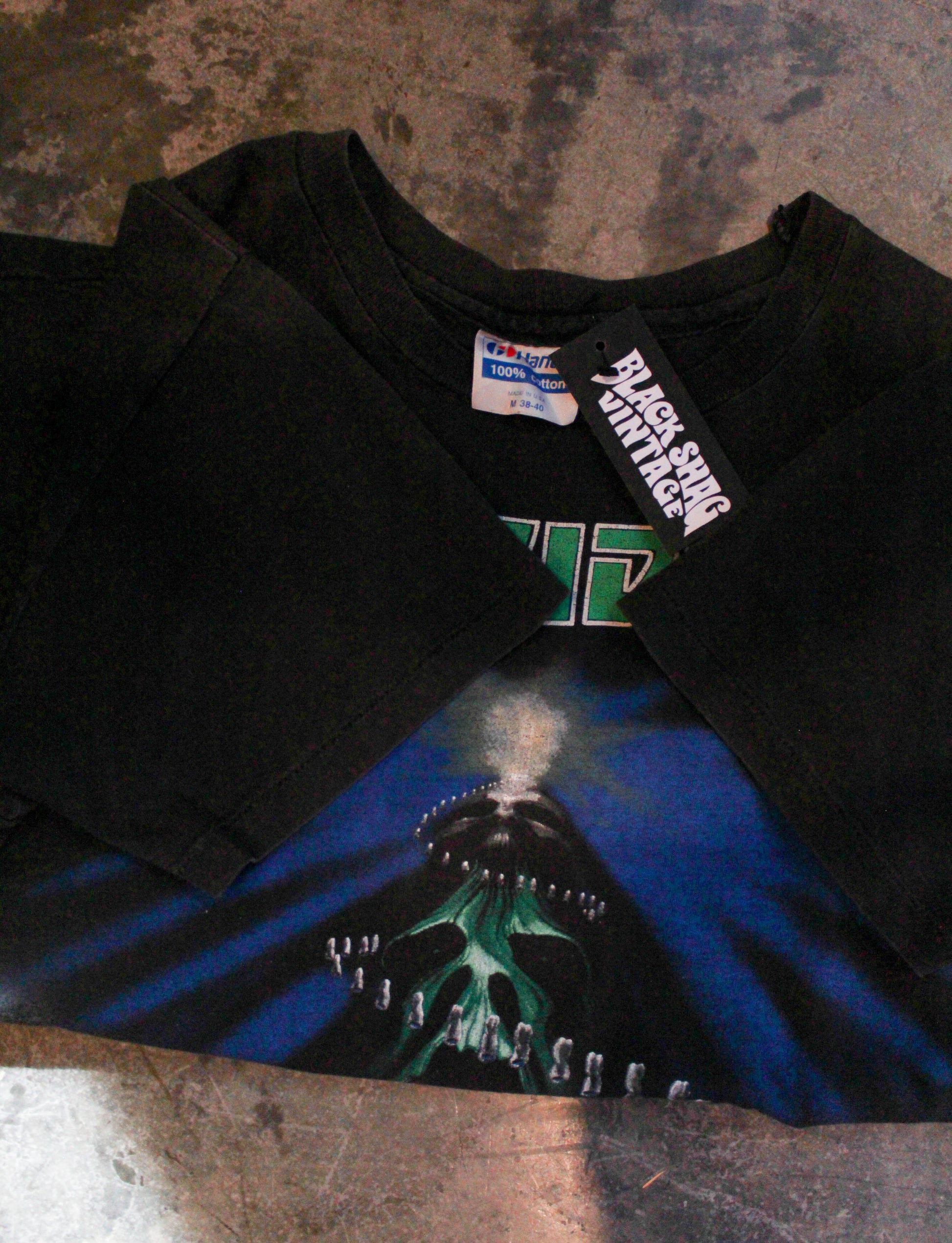 Vintage 1990 Forbidden Concert T Shirt Twisted Tour Black Unisex Small