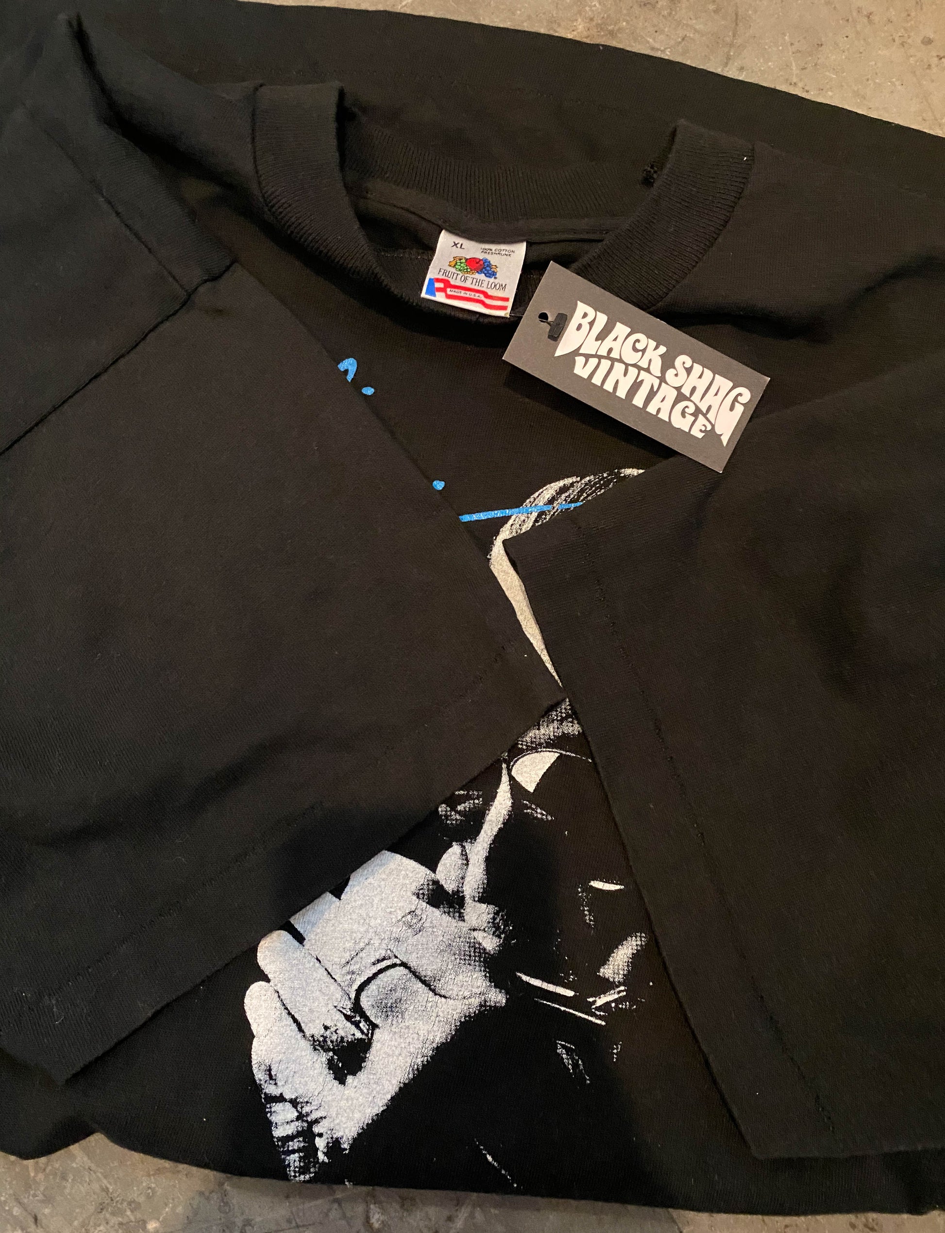 Vintage 1991 Charlie Musselwhite Concert T Shirt Signature Promo Tee Black Unisex XL
