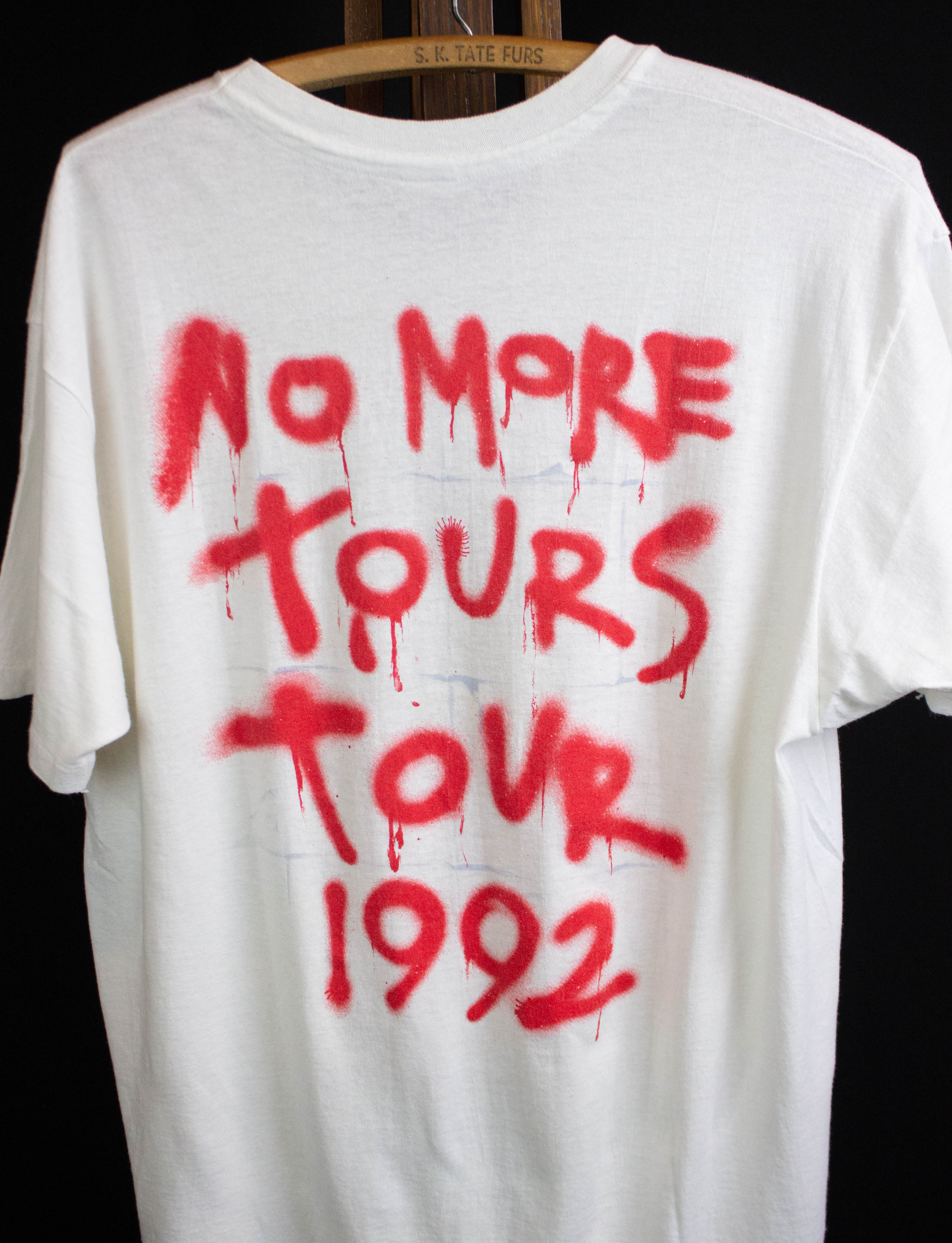 Vintage Ozzy Osbourne 1992 No More Tours Toilet Concert T Shirt 