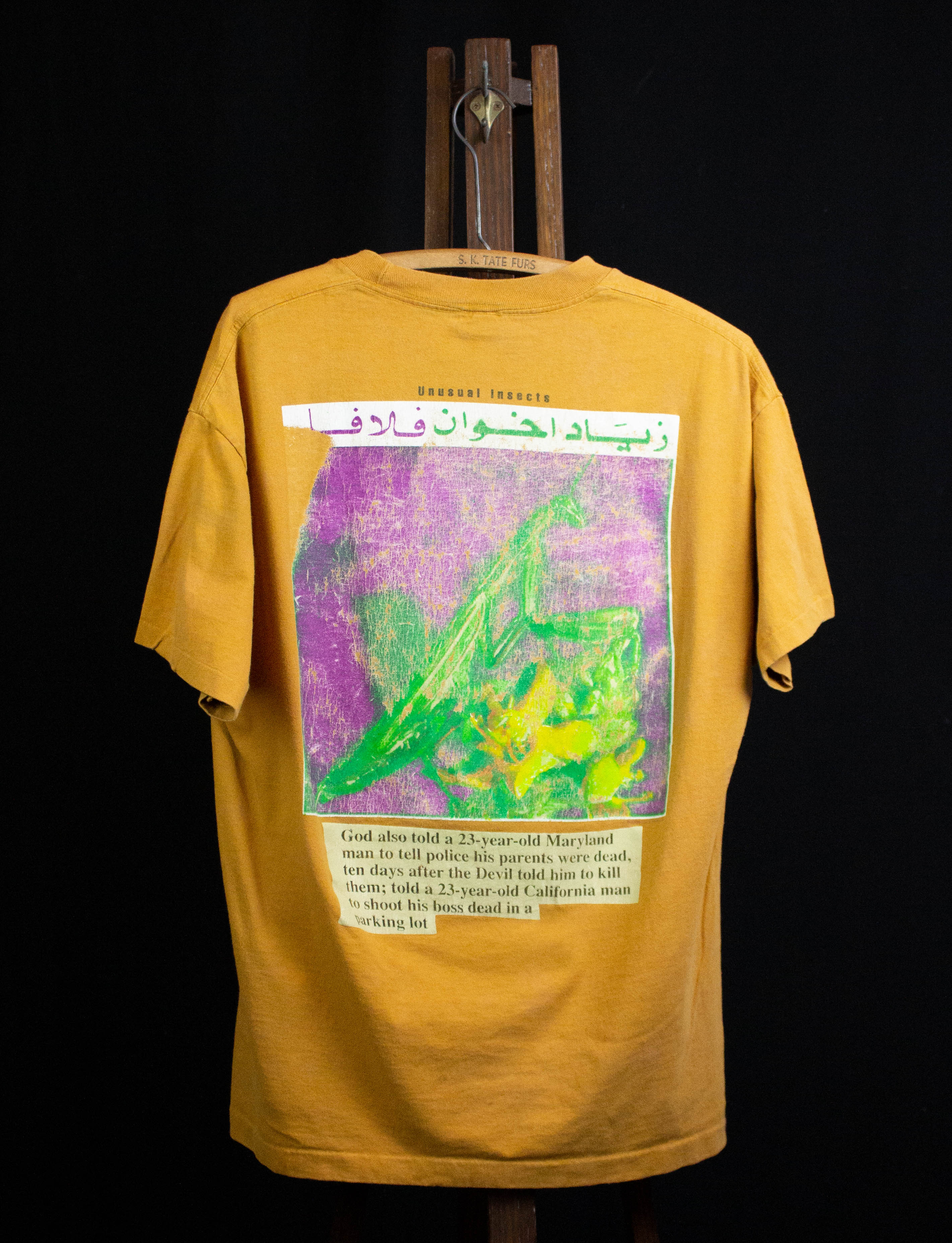 Vintage 1994 The Flaming Lips Musical Insects Concert T Shirt 