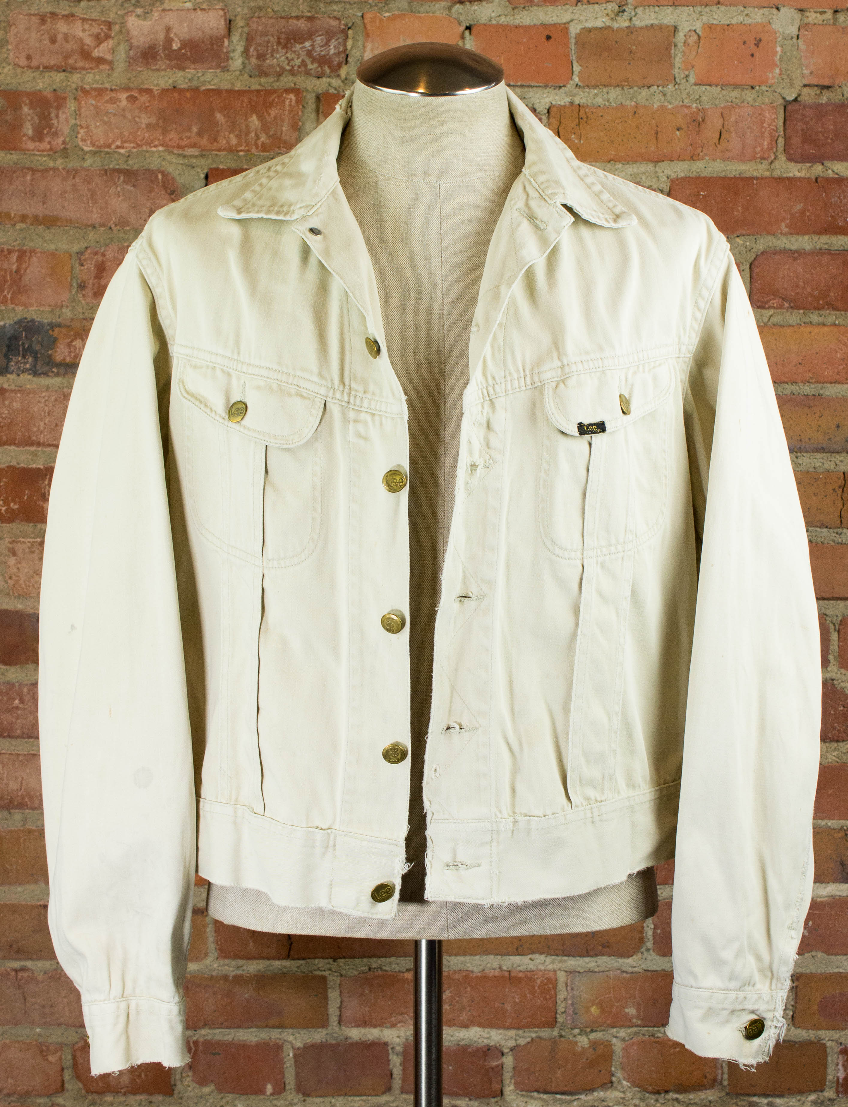 Lee Union Made White Denim Jacket : r/VintageClothing