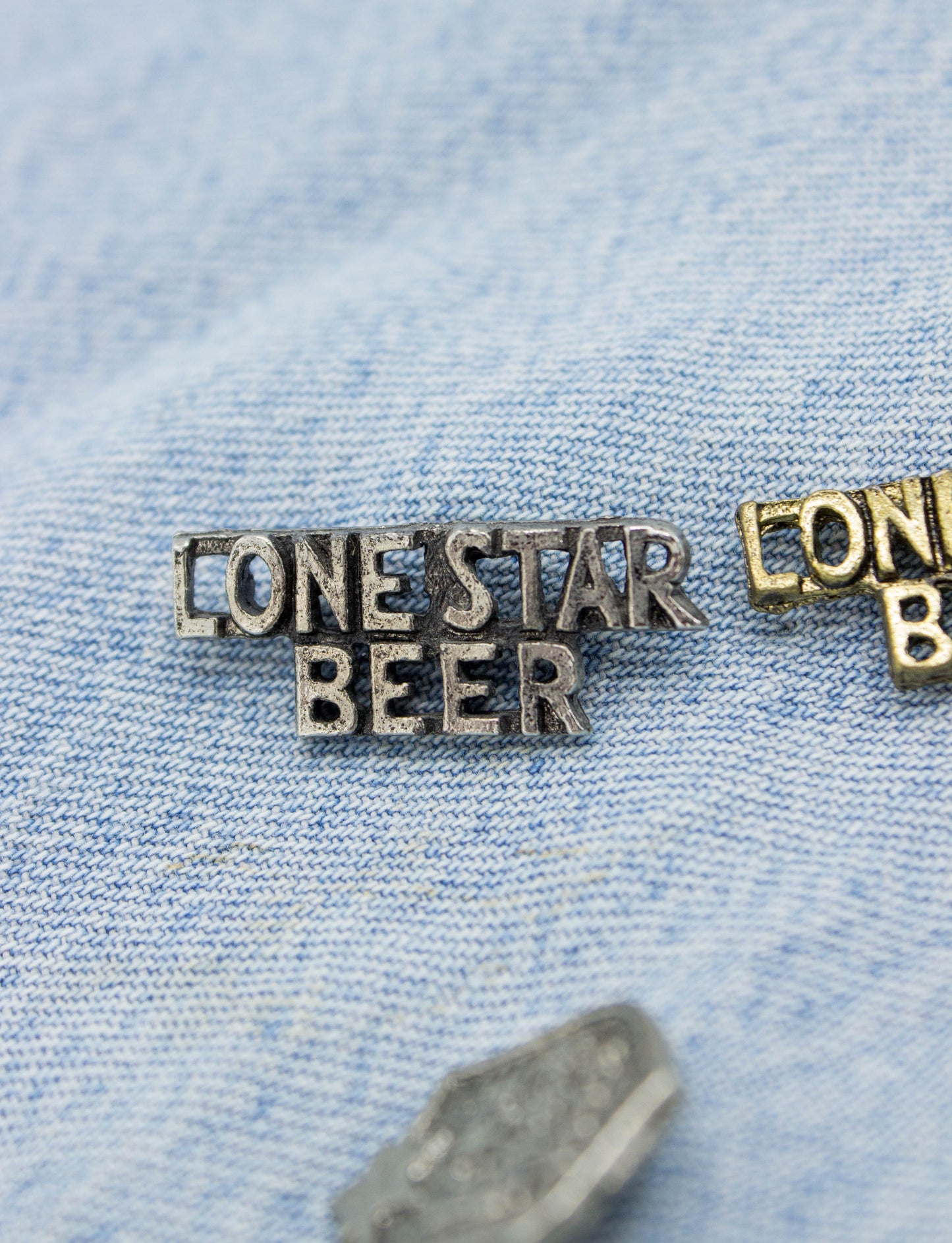 Vintage 70s Lone Star Beer Pins