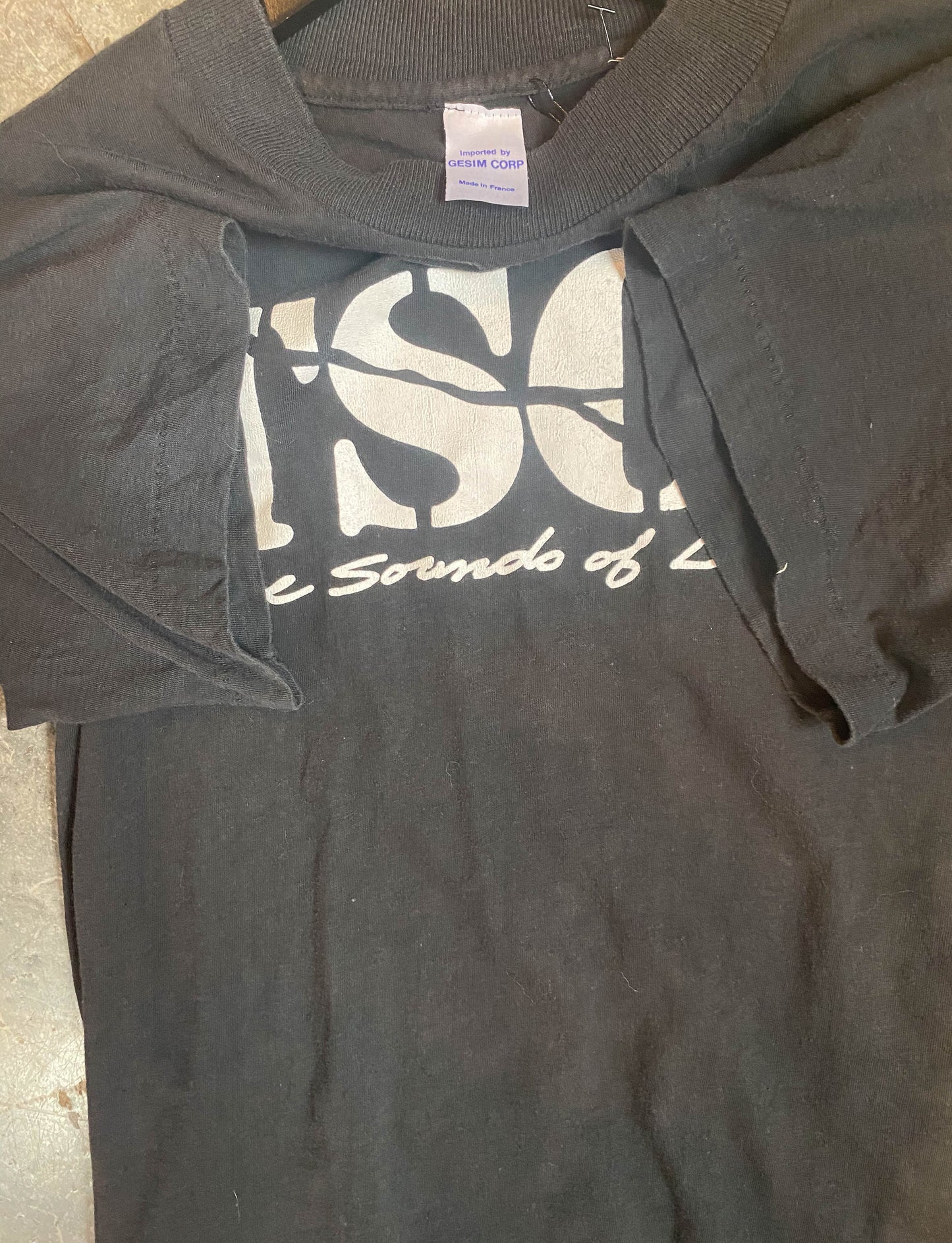 Vintage 80's TSOL True Sounds Of Liberty Concert T Shirt Black Unisex Small