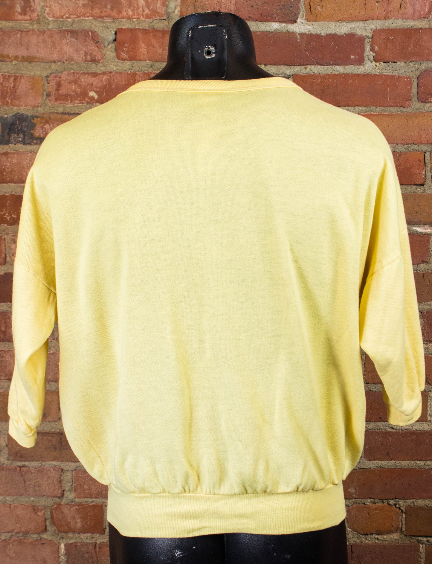 Vintage 80s Glitter Tiger Boxy Fit Short Sleeve Crewneck Sweatshirt Unisex Medium-Large